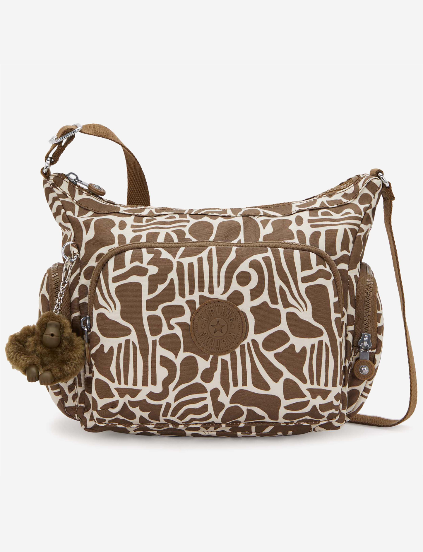 KIPLING Gabb S Cocktail حقيبة كروس متوسطة بلون الكاكي I6607-9GD