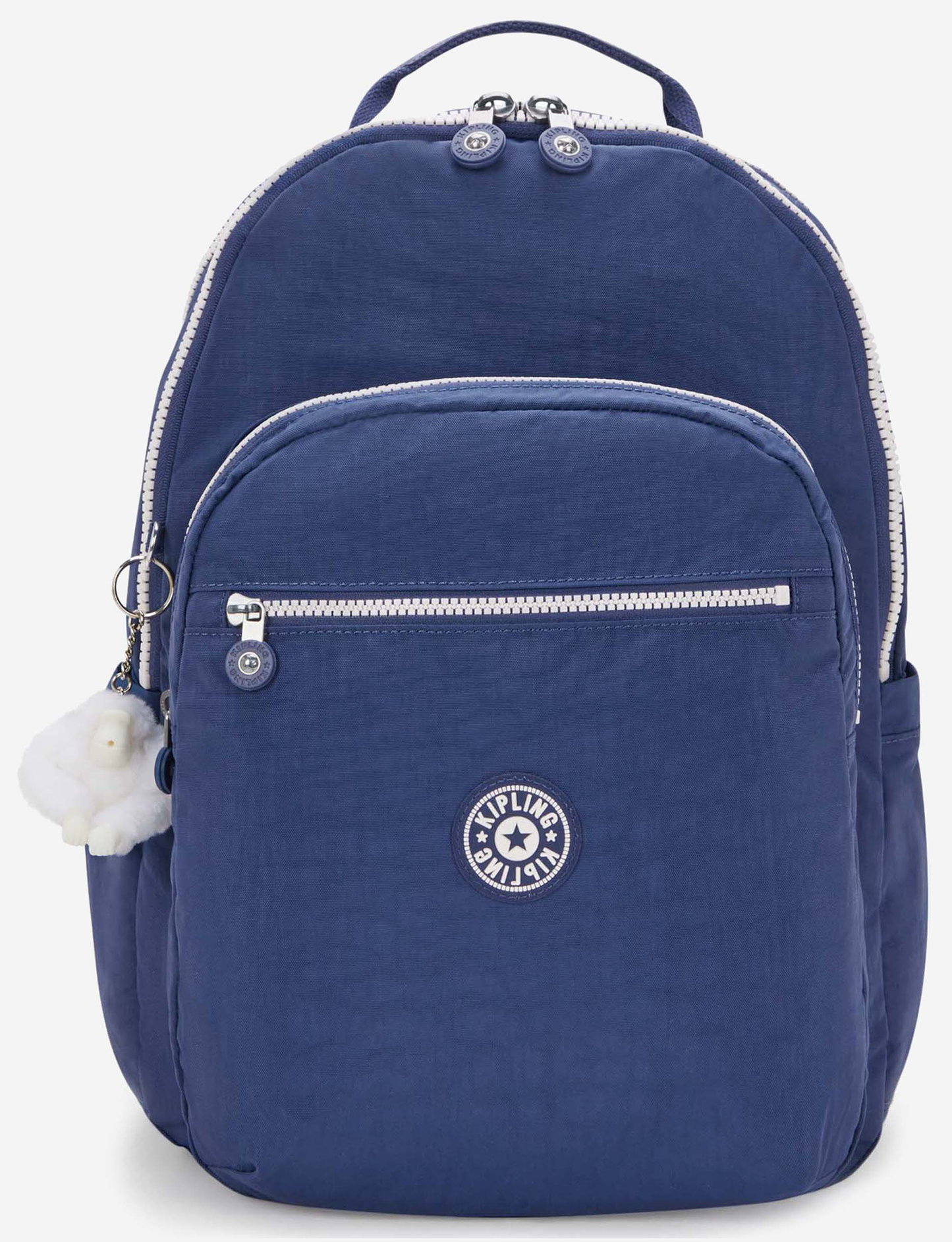 KIPLING Seoul Lap Casual Blue C حقيبة ظهر كبيرة (مع حجرة للكمبيوتر المحمول) I2969-3RA