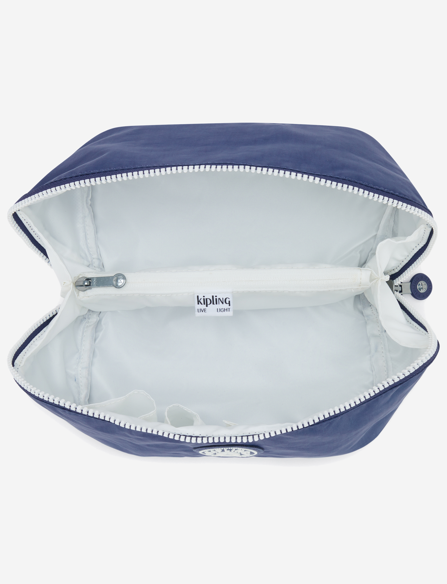 KIPLING ميركو إم شنطة مستحضرات تجميل كبيرة كاجوال زرقاء I3401-3RA