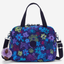 Kipling  Miyo Dark Flwr Stamp Large LunchBag with Trolley Sleeve I2989-4FM