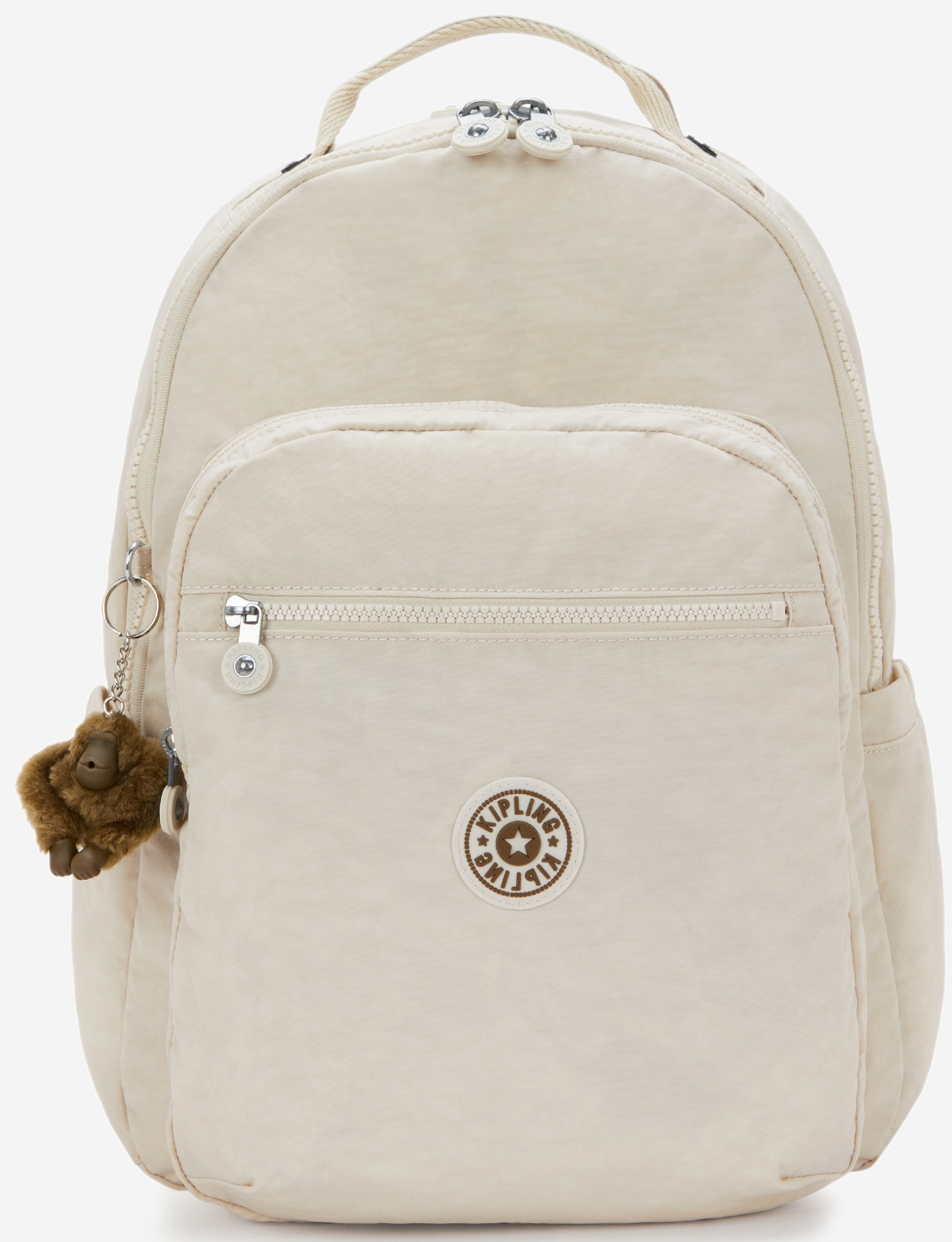 حقيبة ظهر كبيرة KIPLING Seoul Lap Soft Sand (مع جيب للكمبيوتر المحمول) I2969-9LO
