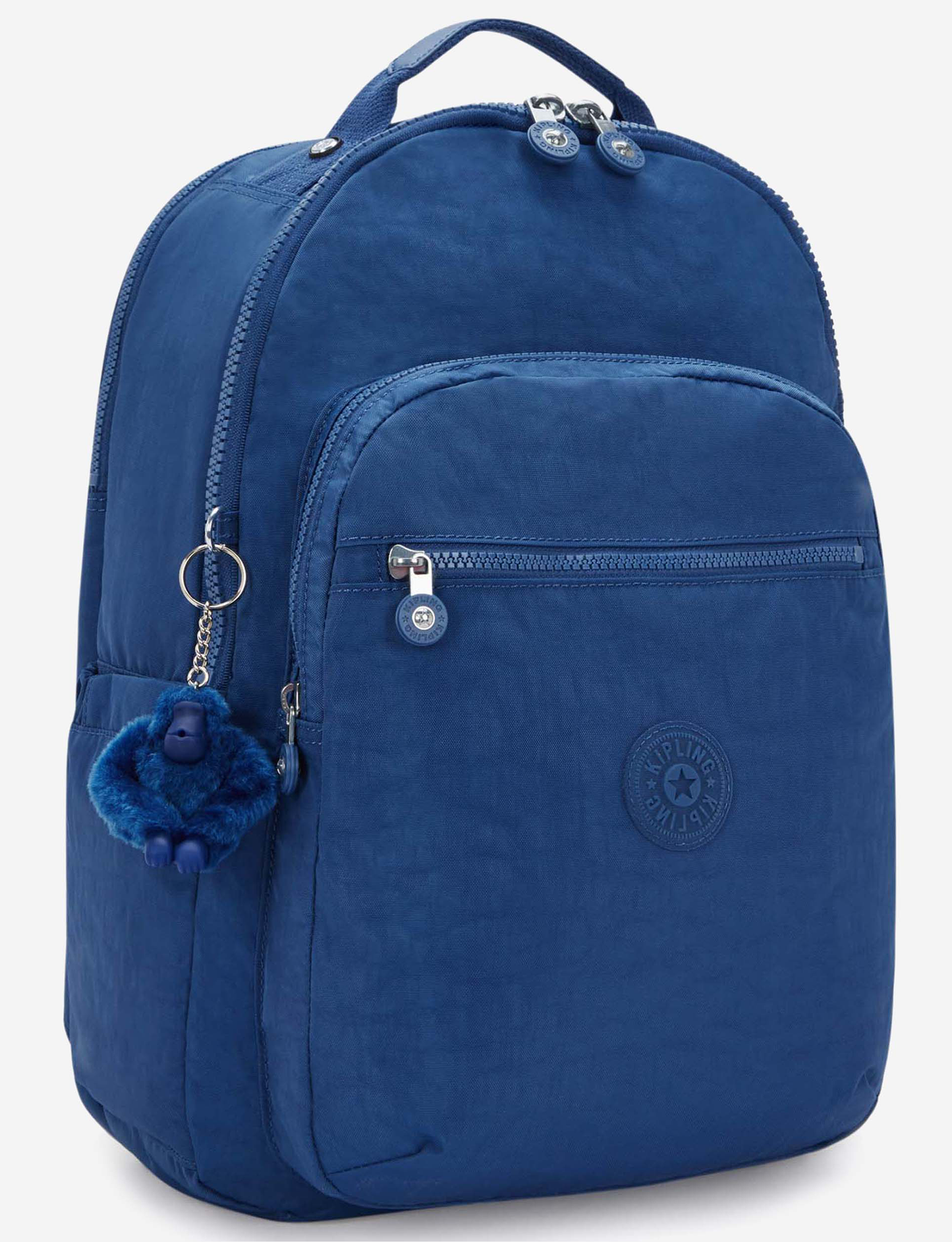 حقيبة ظهر KIPLING Seoul Lap Casual Blue الكبيرة (مع جيب للكمبيوتر المحمول) I2969-5PZ