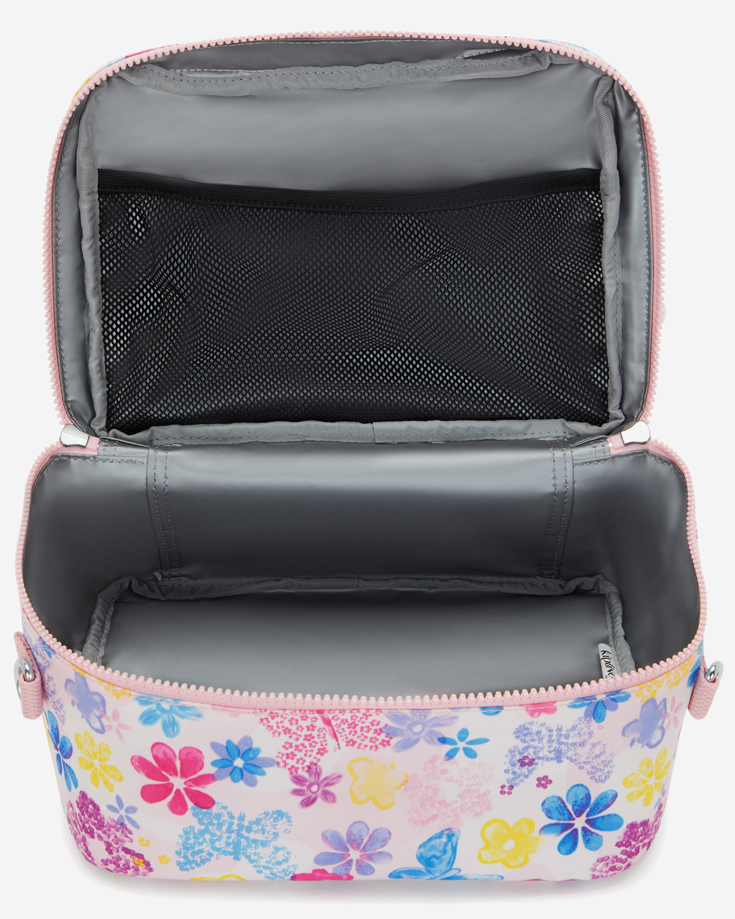 Kipling  Miyo Flower Stamp Large LunchBag with Trolley Sleeve I2989-8EM