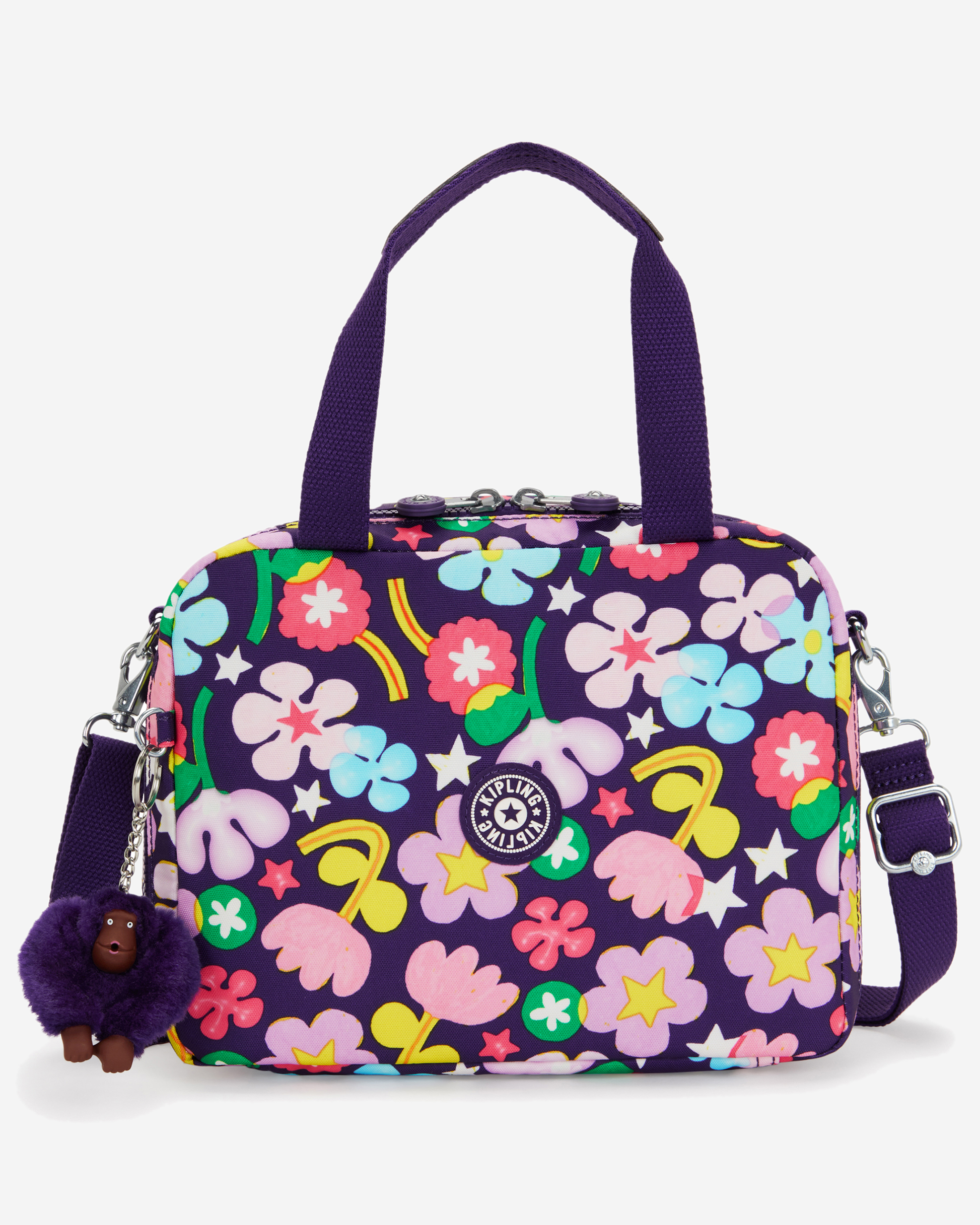Kipling  Miyo Fairy Flower Large LunchBag with Trolley Sleeve I2989-9MO