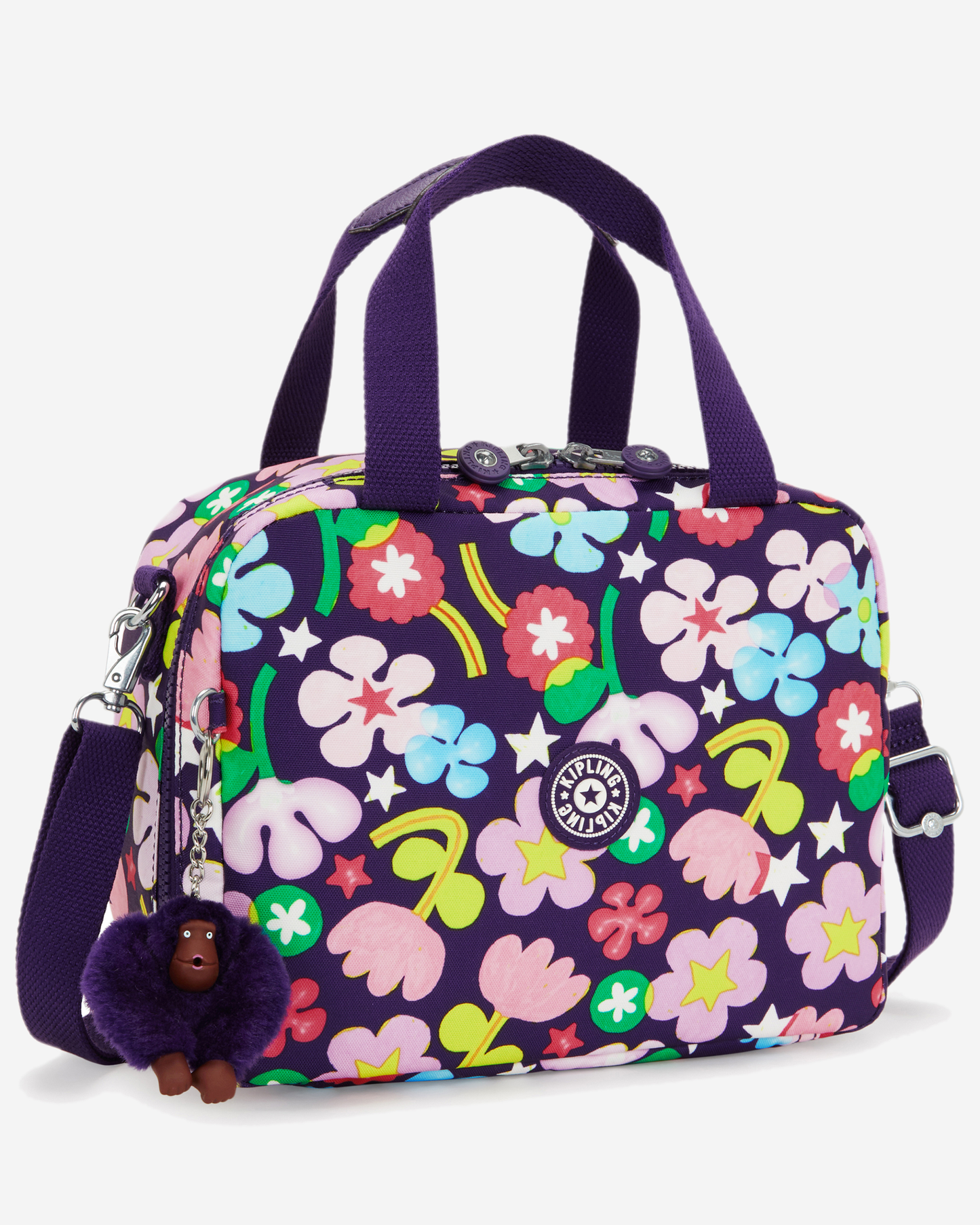 Kipling  Miyo Fairy Flower Large LunchBag with Trolley Sleeve I2989-9MO