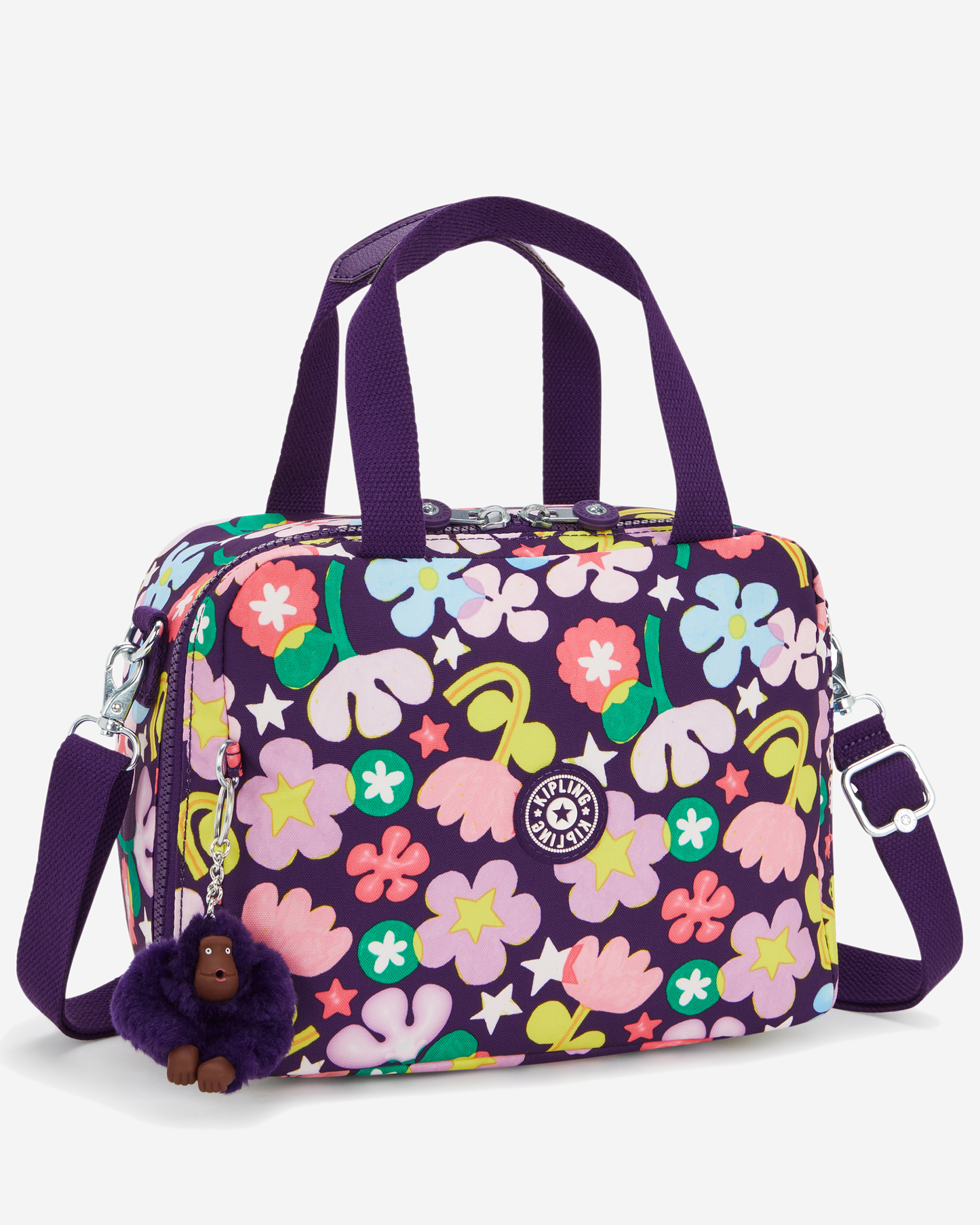 Kipling  Miyo Fairy Flower Large LunchBag with Trolley Sleeve I2989-9MO