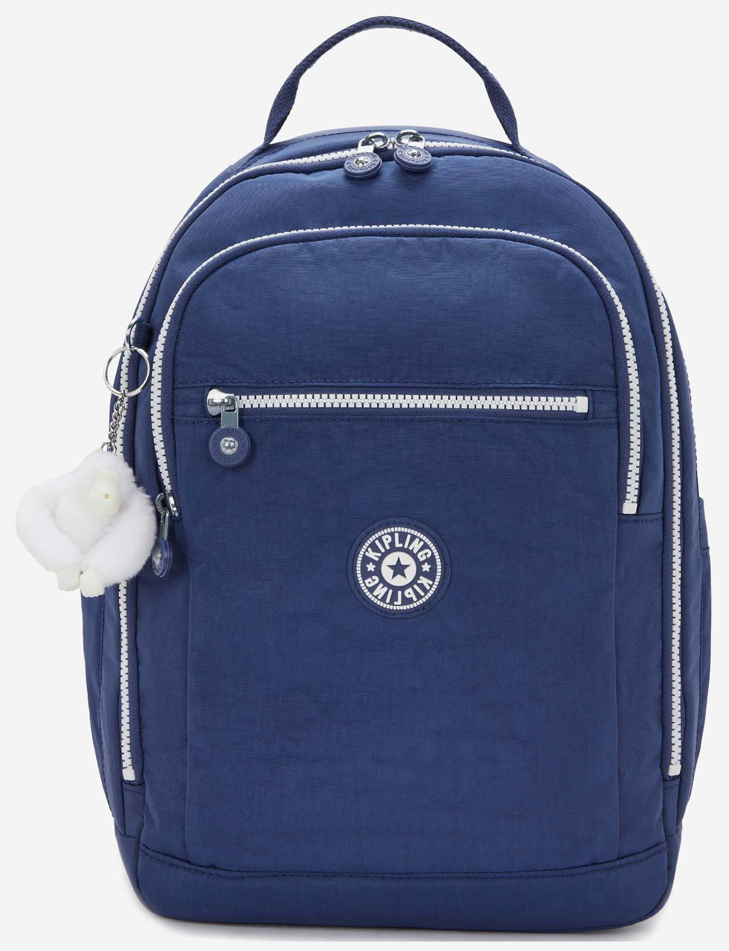KIPLING Seoul Cabin Casual Blue C حقيبة ظهر كبيرة للسفر (مع جيب للكمبيوتر المحمول) I9986-3RA