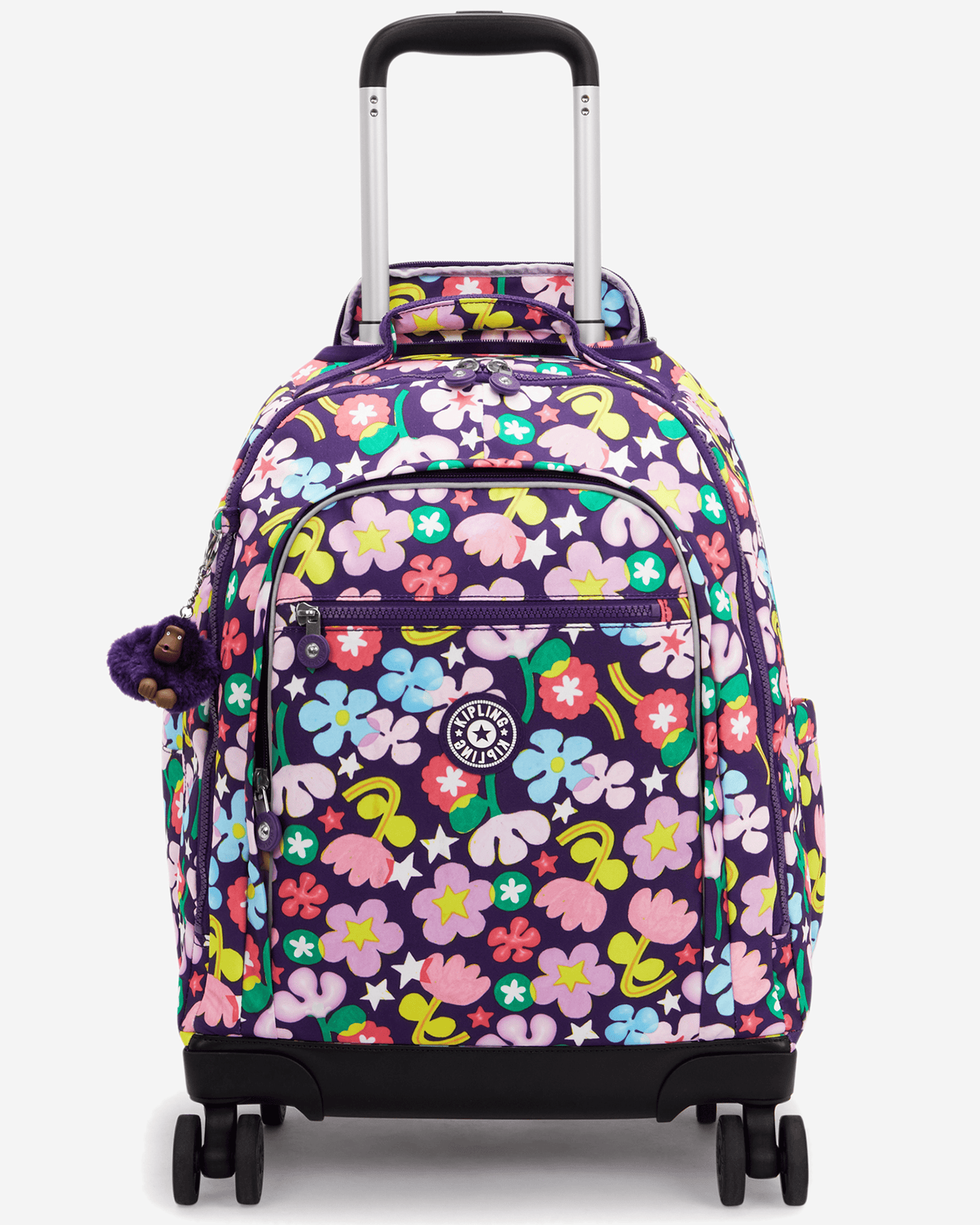 Kipling  New Zea Fairy Flower Large Wheeled Backpack with Laptop Compartment I4674-9MO