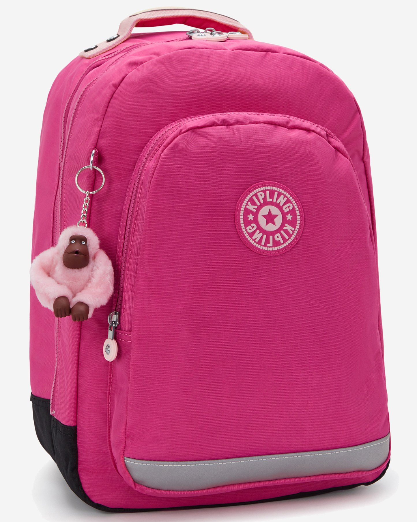 Kipling  Class Room Intense Rose Large Backpack with Laptop Compartment I4053-2GU