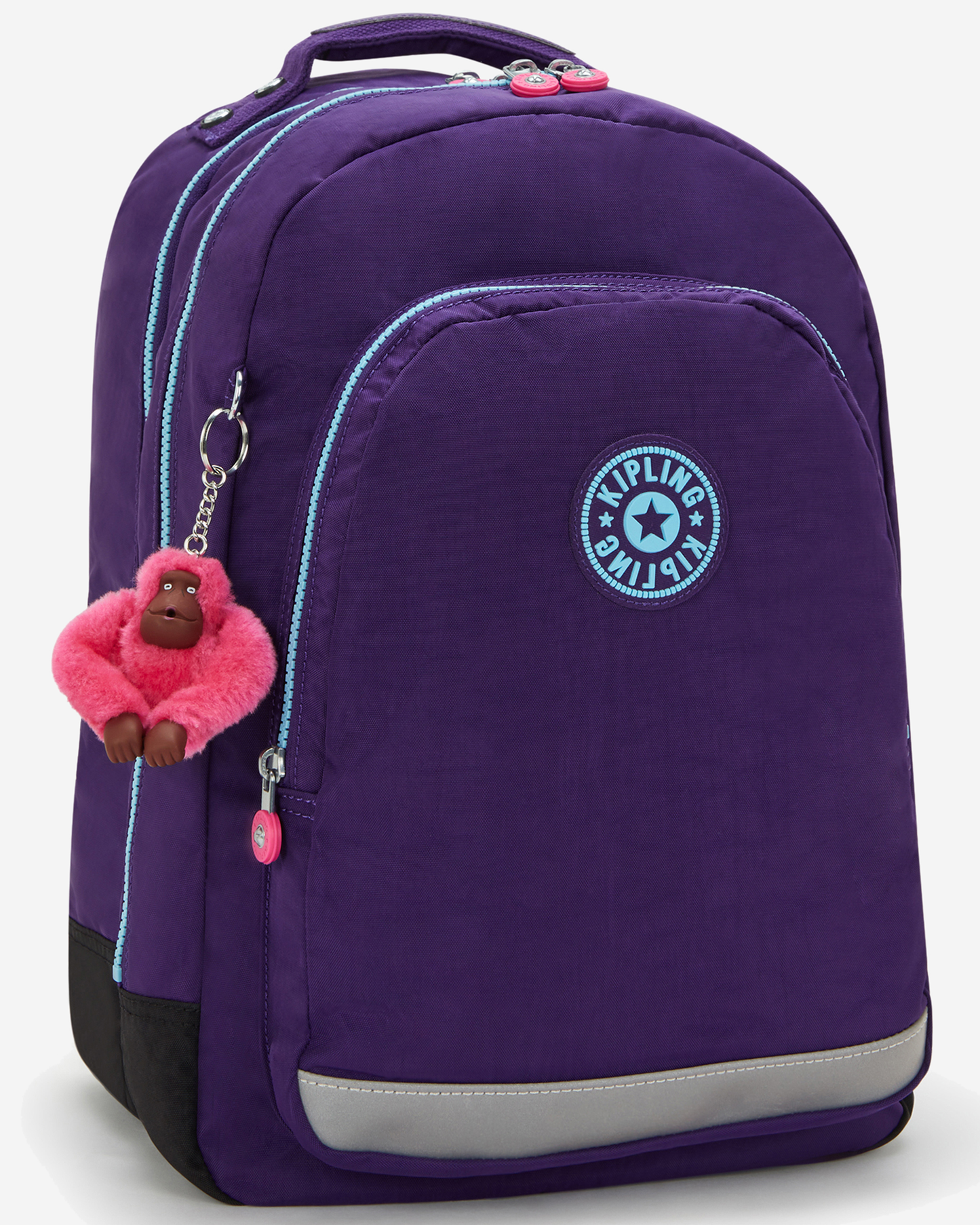 Kipling  Class Room Vip Purple Large Backpack with Laptop Compartment I4053-4PI