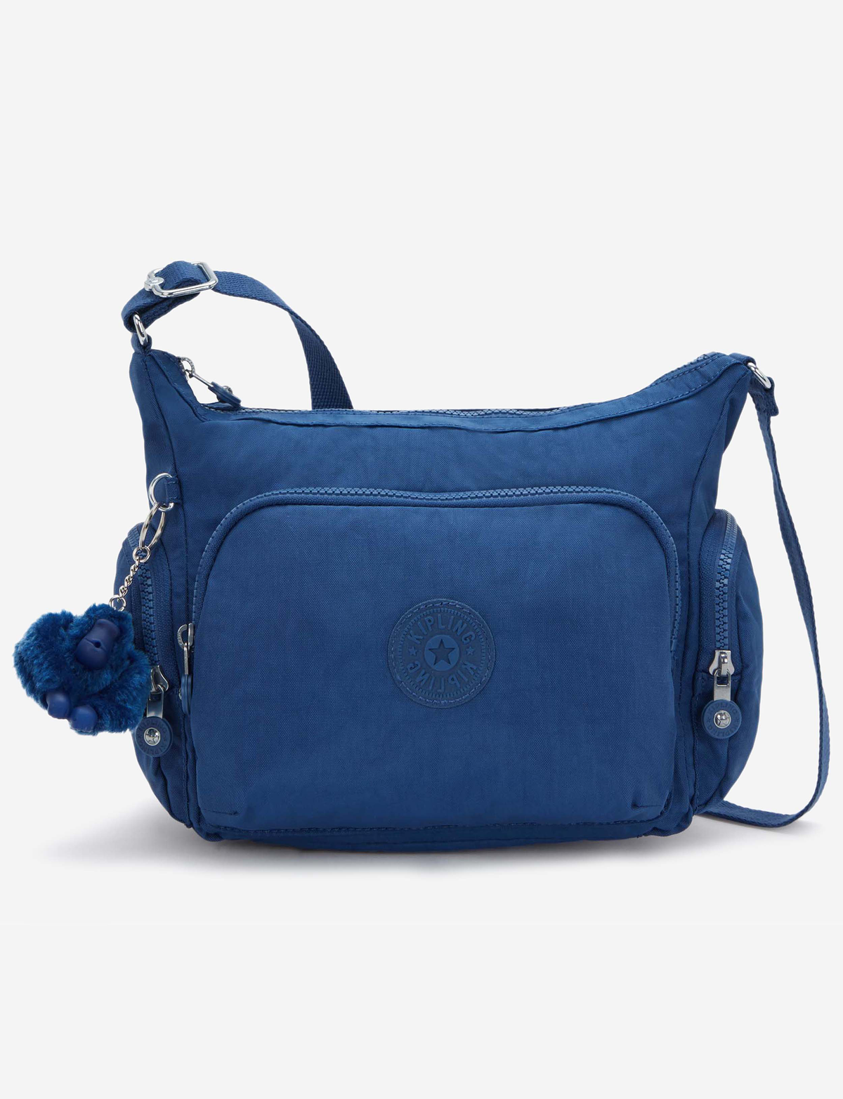 KIPLING حقيبة كروسبودي متوسطة كاجوال باللون الأزرق طراز Gabb S I4493-5PZ