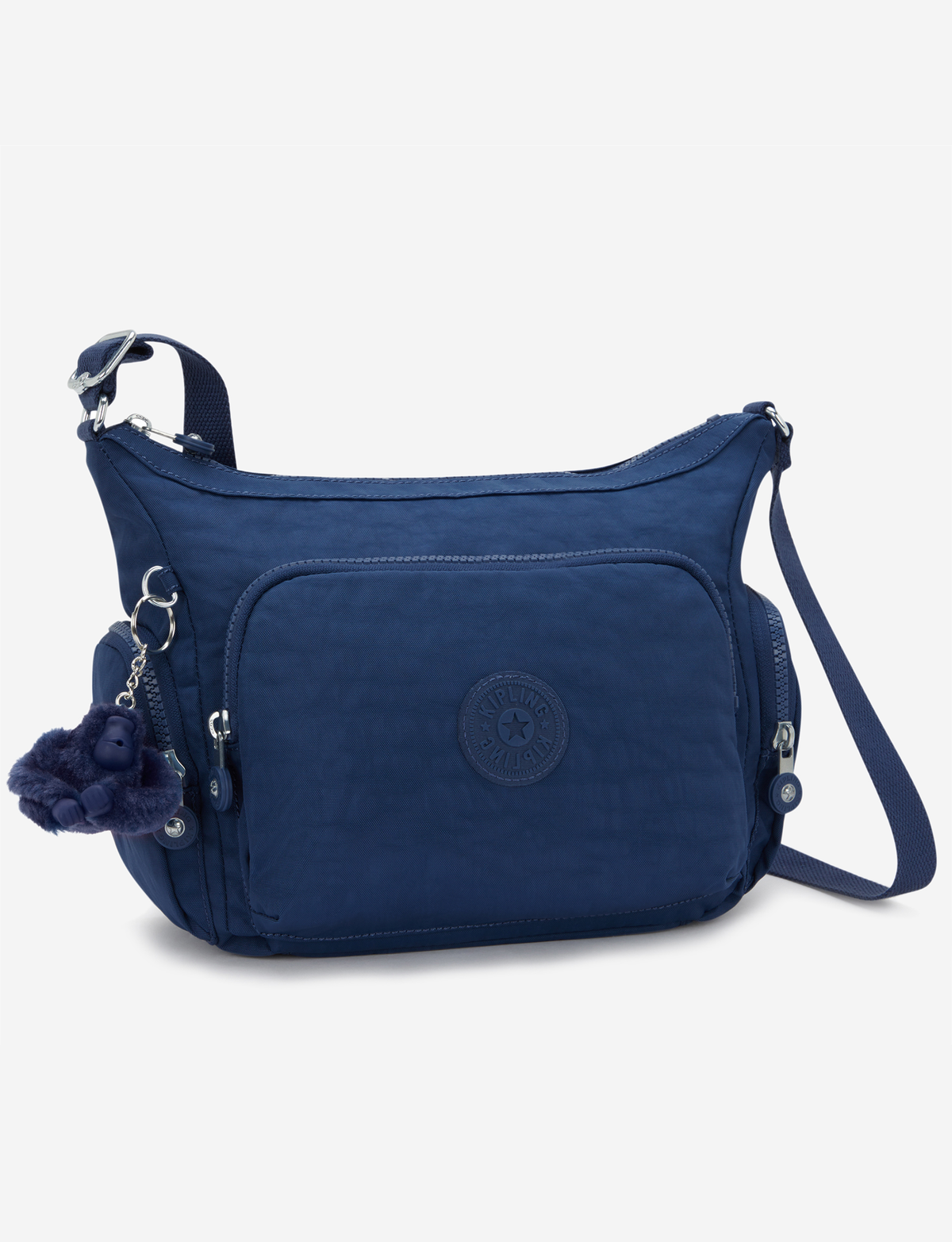 KIPLING حقيبة كروسبودي متوسطة كاجوال باللون الأزرق طراز Gabb S I4493-5PZ