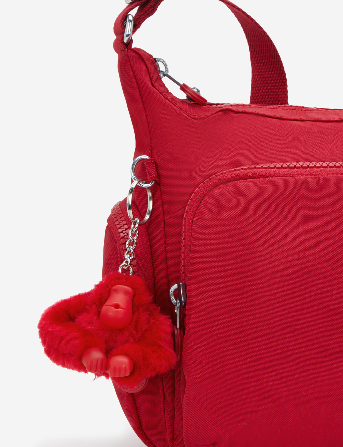 KIPLING Gabb S Ruby Red حقيبة كروس متوسطة I4493-1NW