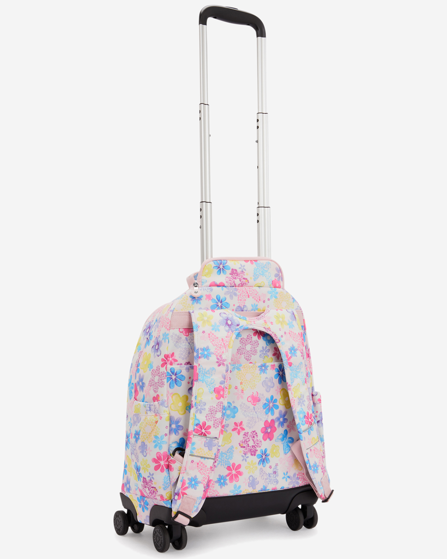 Kipling  New Zea Flower Stamp Large Wheeled Backpack with Laptop Compartment I4674-8EM