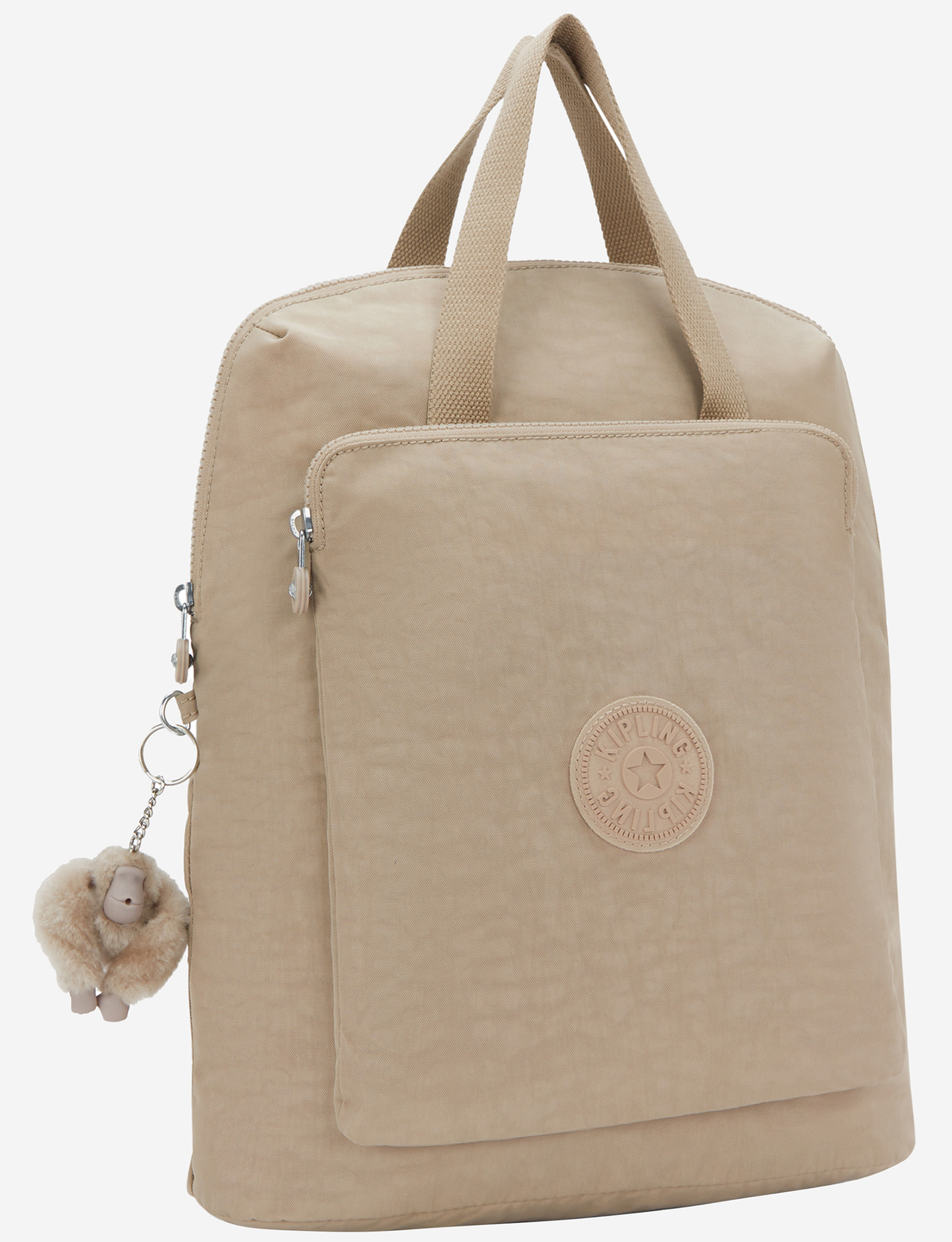 حقيبة ظهر KIPLING Kazuki Soft Taupe متوسطة (مع جيب للكمبيوتر المحمول) I3171-4PW