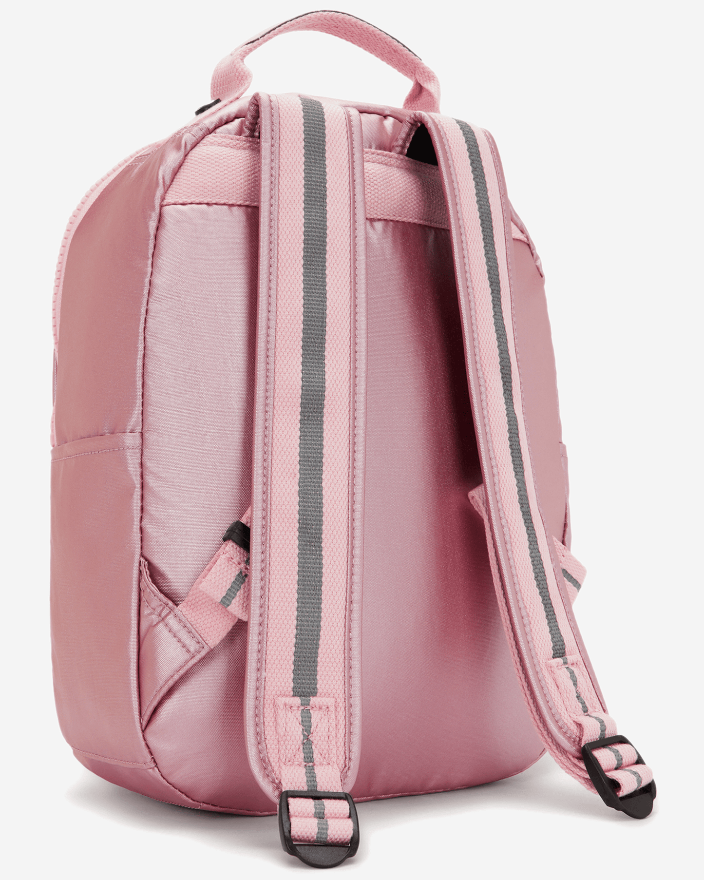 Kipling  Seoul S Bronze Pink Met Small Backpack (with Tablet Compartment) I5768-3MD