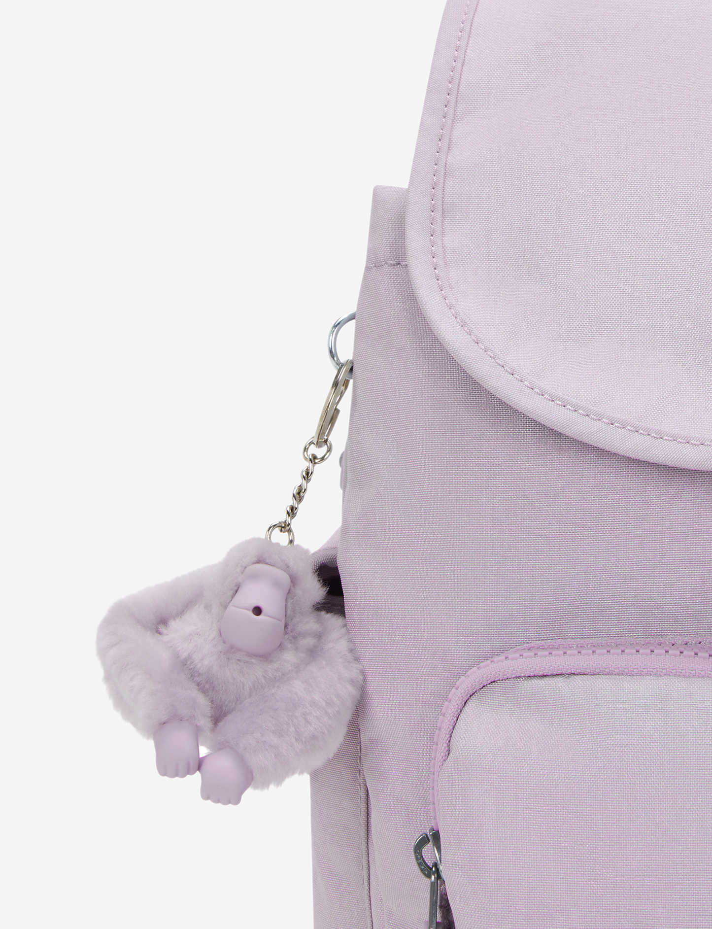 KIPLING City Pack S Lilac Shimmer حقيبة ظهر صغيرة 15641-9GO