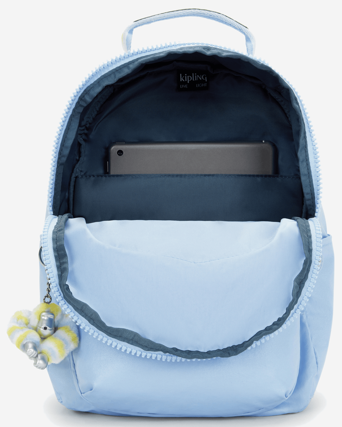 Kipling  Seoul S Clear Sky Met Small Backpack (with Tablet Compartment) I5768-4PA