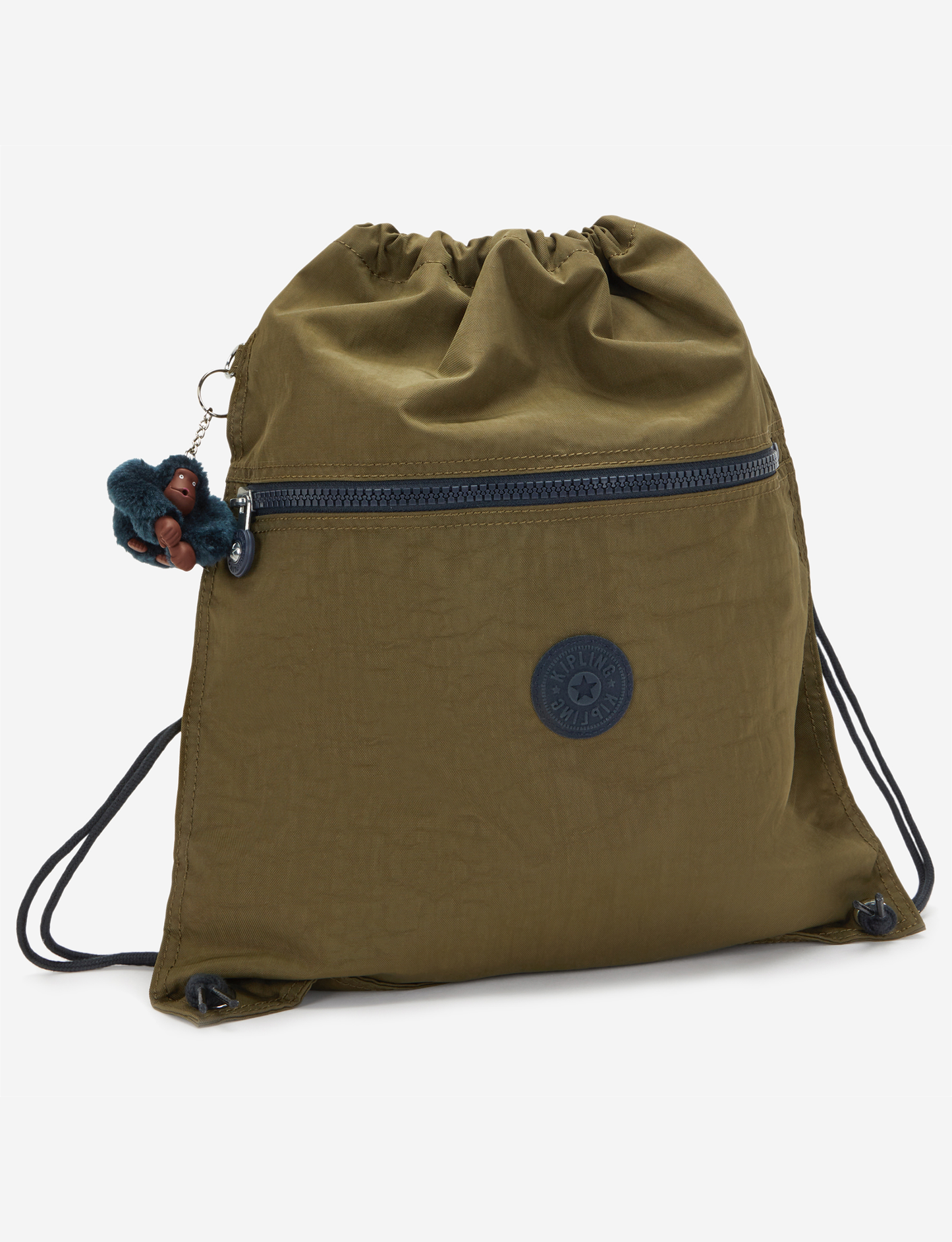 حقيبة ظهر KIPLING Supertaboo Treasure Green متوسطة (برباط) 09487-1HW