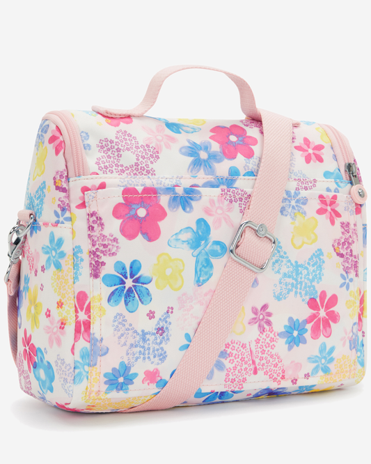 Kipling  New Kichirou Flower Stamp Large LunchBag with Trolley Sleeve I5749-8EM