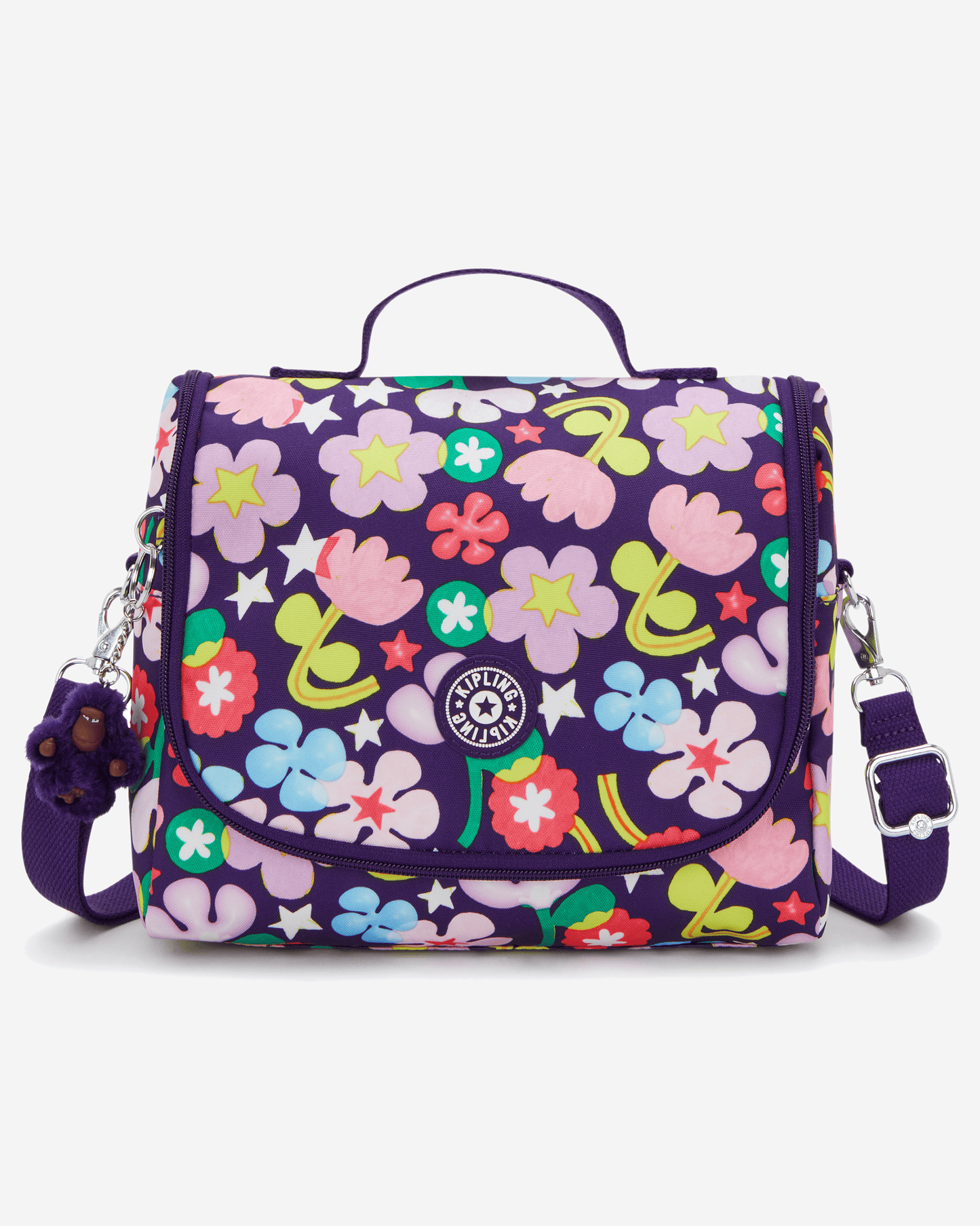 Kipling  New Kichirou Fairy Flower Large LunchBag with Trolley Sleeve I5749-9MO