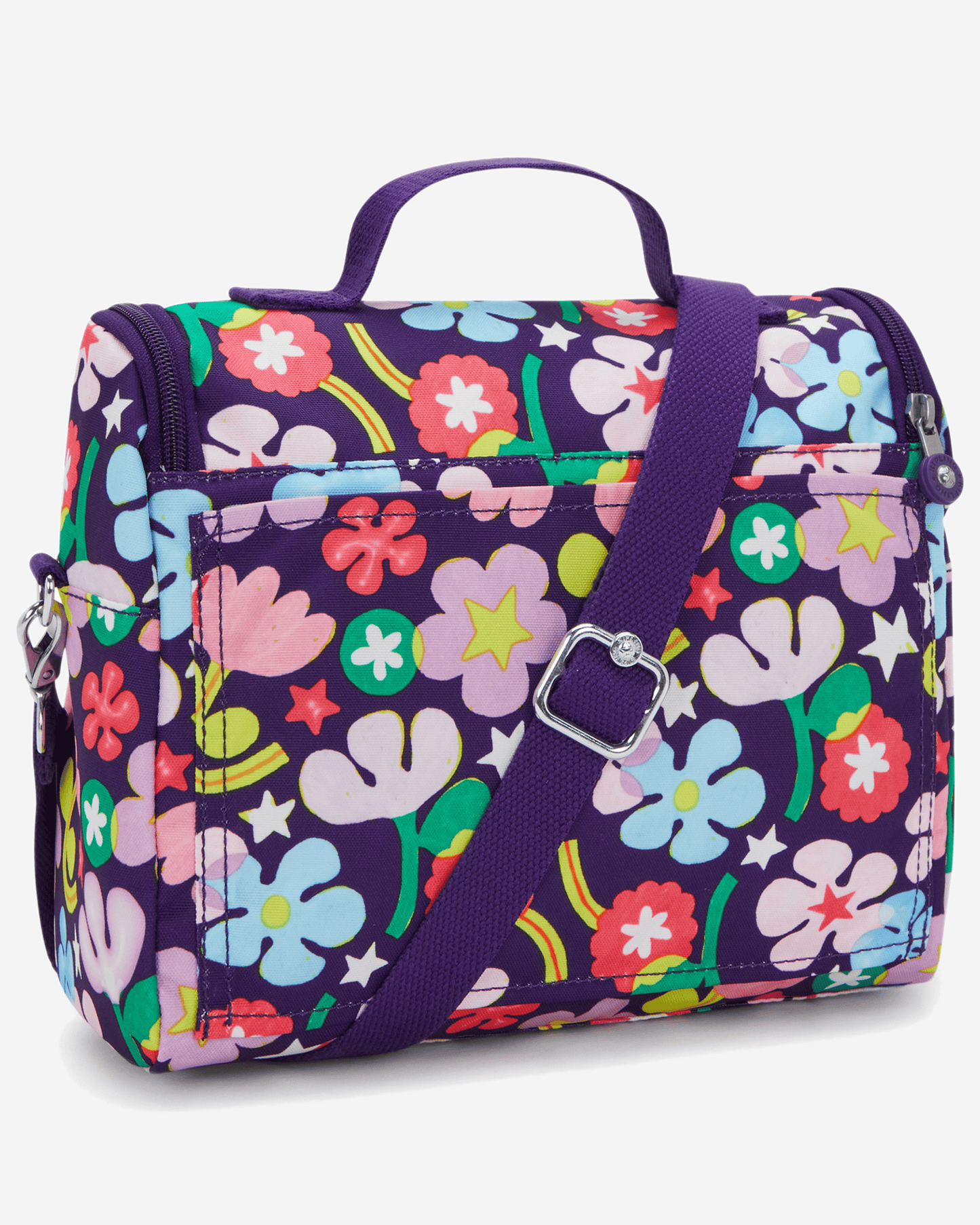 Kipling  New Kichirou Fairy Flower Large LunchBag with Trolley Sleeve I5749-9MO