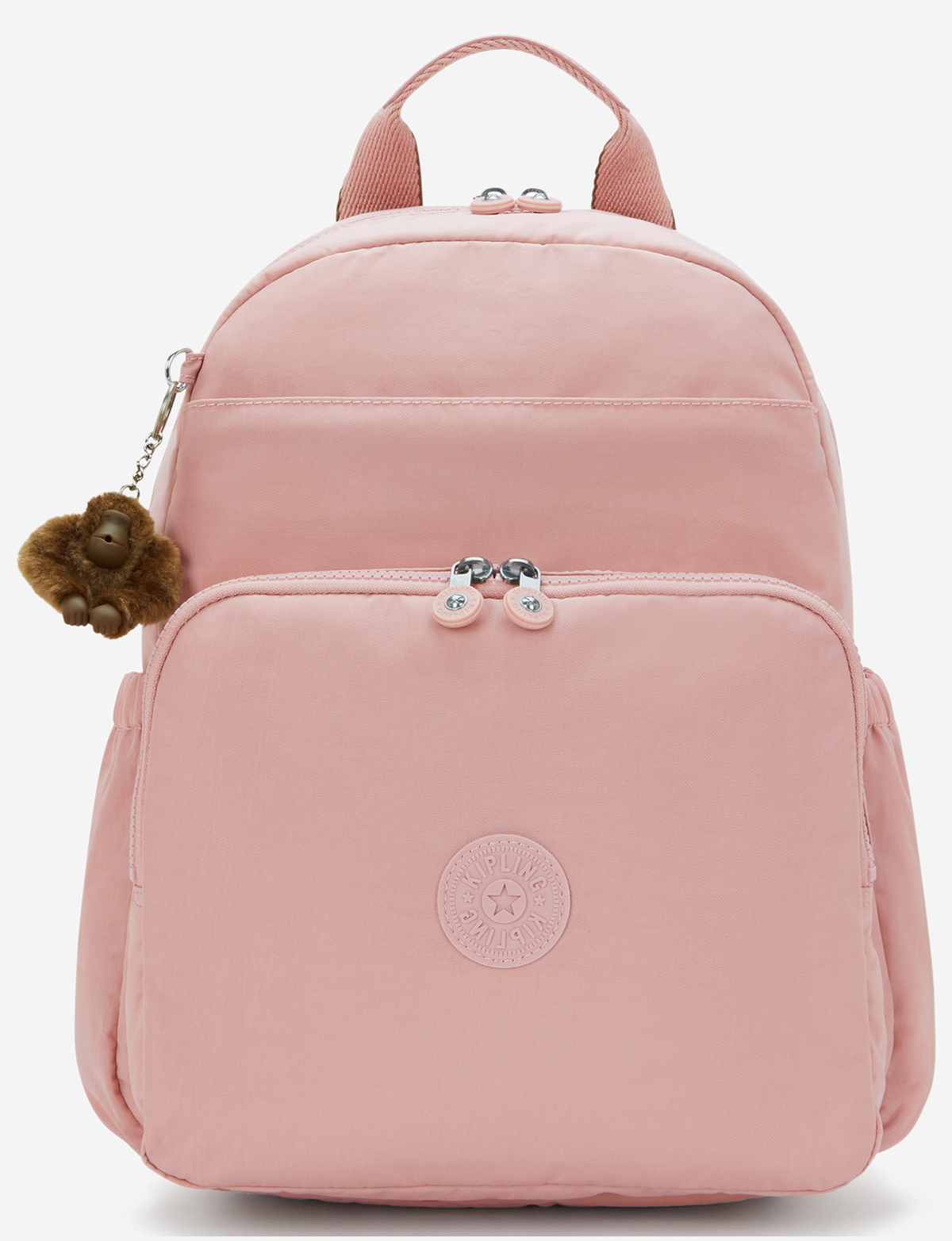 حقيبة ظهر صغيرة KIPLING Maisie Memory باللون الوردي المتوسط (مع سجادة تغيير حفاضات) I3339-0PN