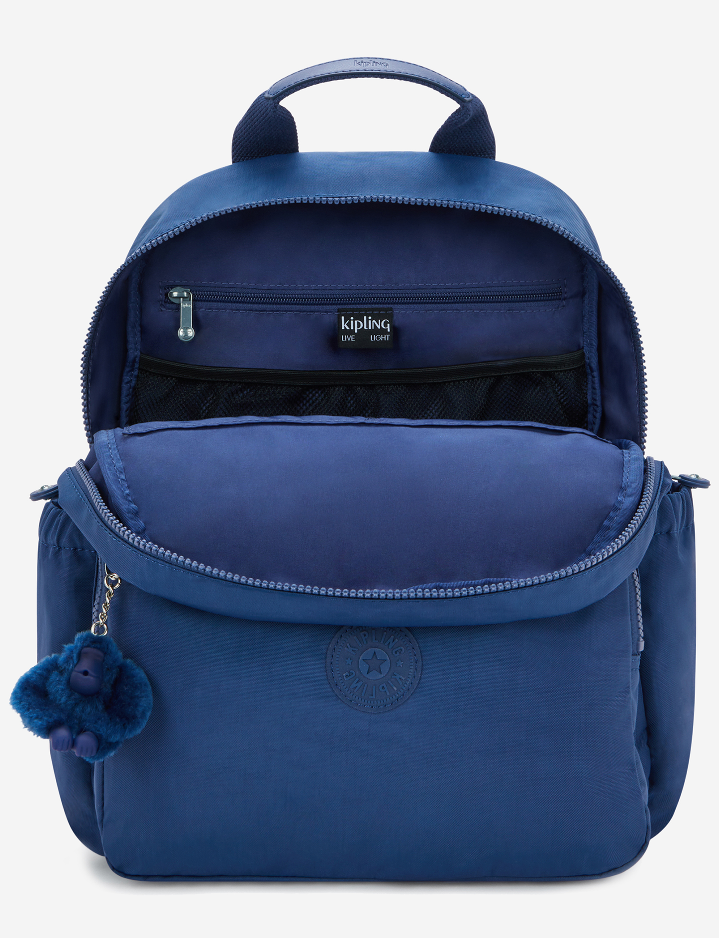 KIPLING Maisie Casual Blue Medium حقيبة ظهر للأطفال (مع حصيرة تغيير الحفاضات) I3339-5PZ