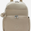 KIPLING Maisie حقيبة ظهر متوسطة للأطفال باللون البني الفاتح (مع حصيرة تغيير الحفاضات) I3339-4PW