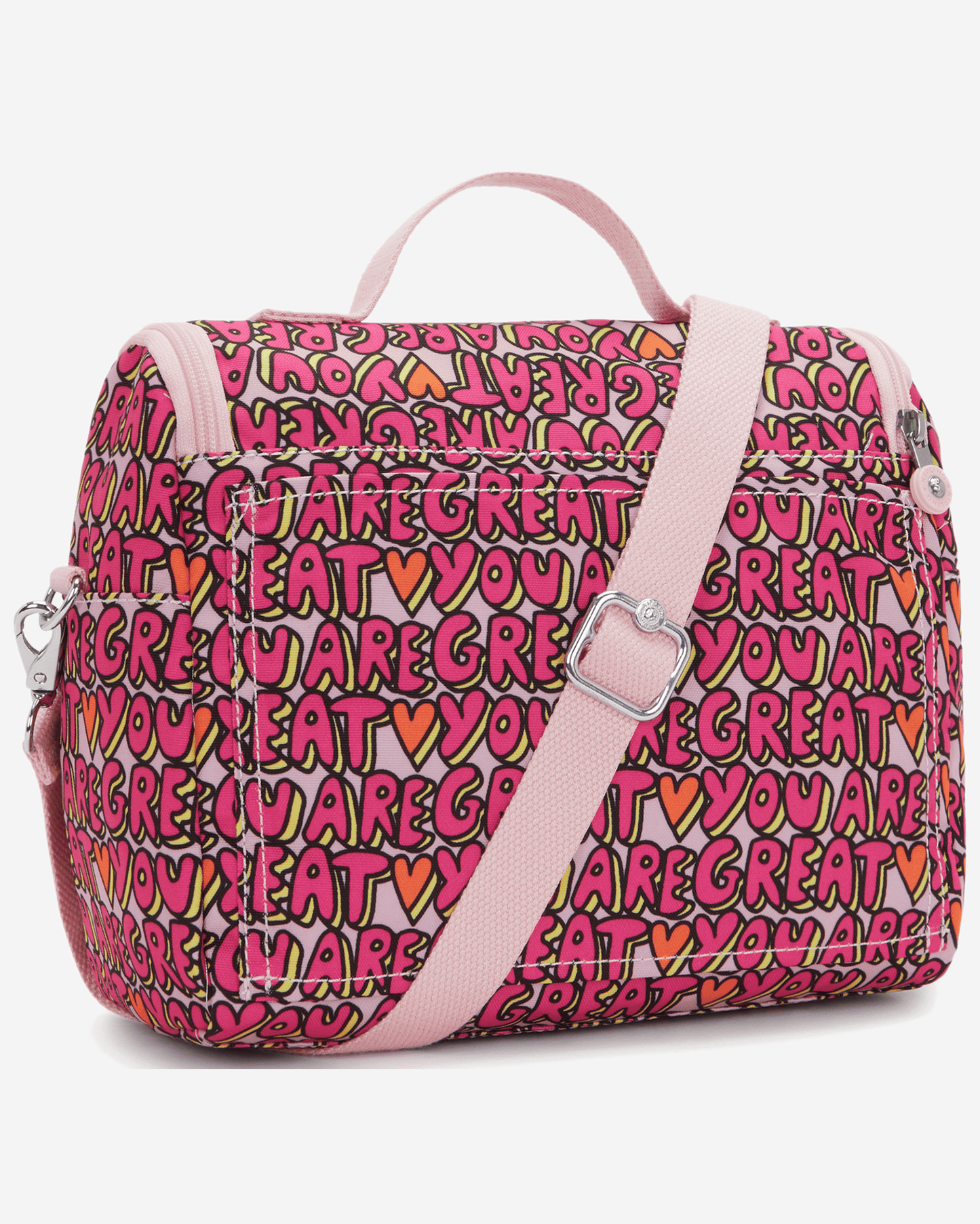 Kipling  New Kichirou U R Great Prt Large LunchBag with Trolley Sleeve I5749-6KZ