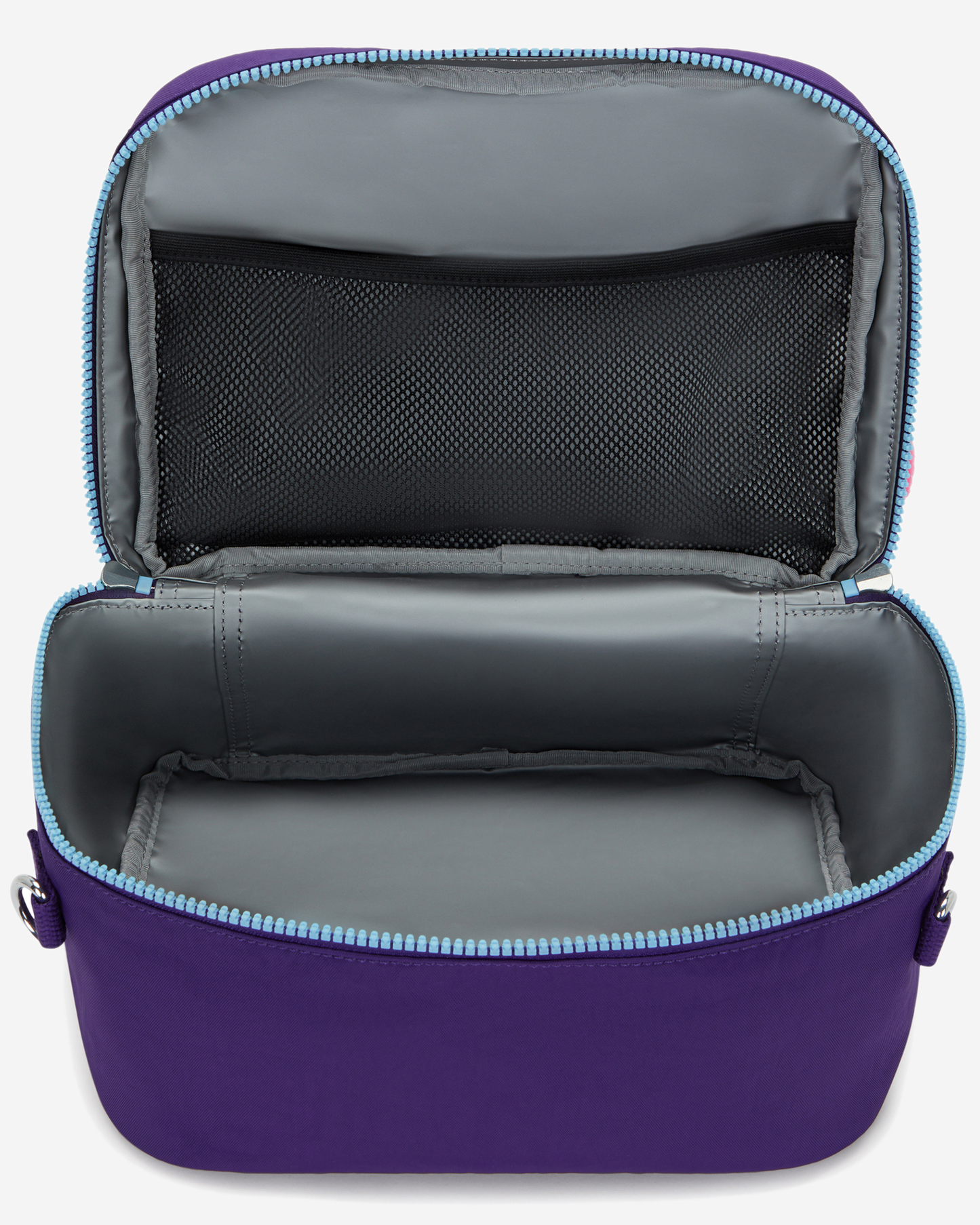 Kipling  Miyo Vip Purple Large LunchBag with Trolley Sleeve 15381-4PI