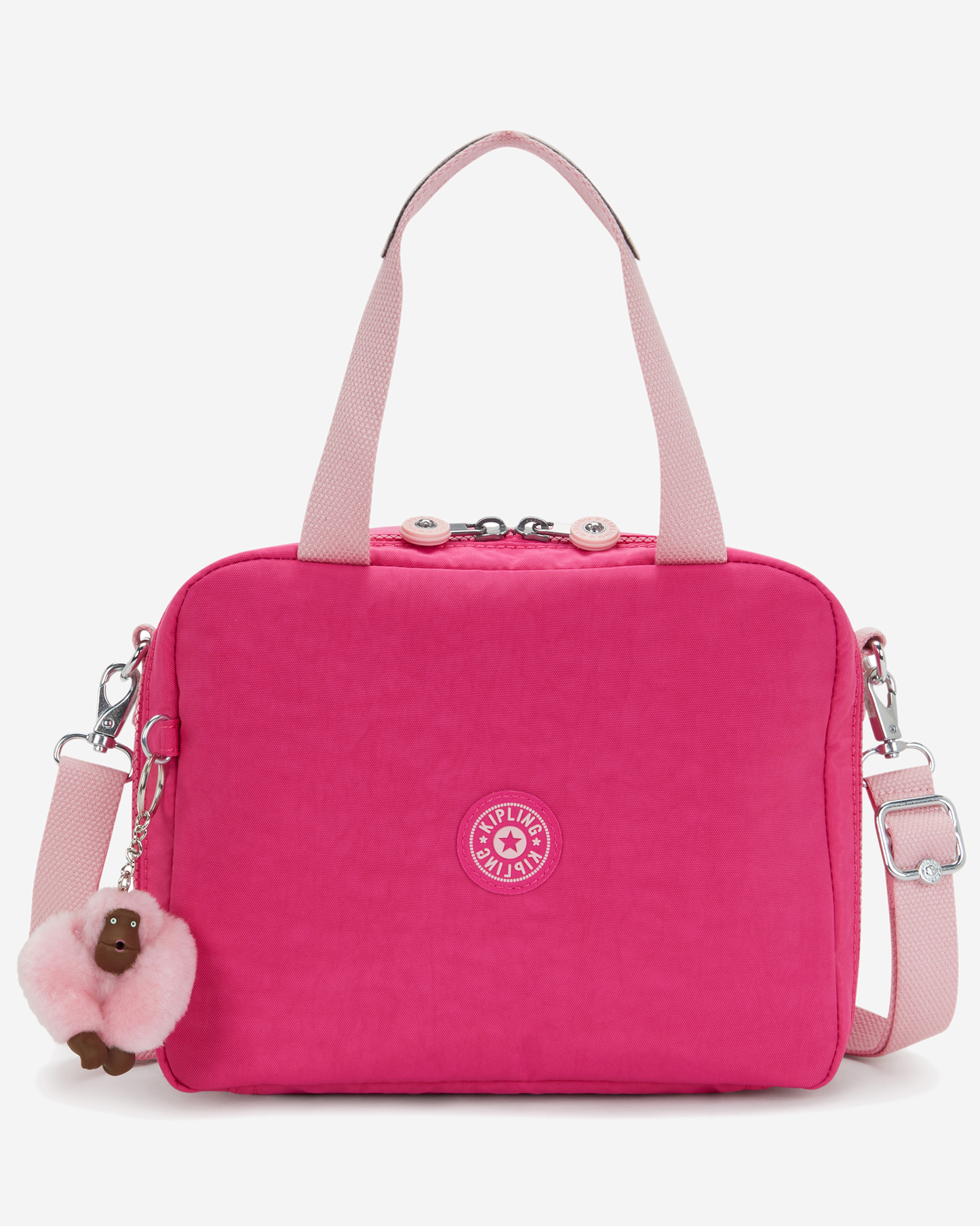 Kipling  Miyo Intense Rose Large LunchBag with Trolley Sleeve 15381-2GU