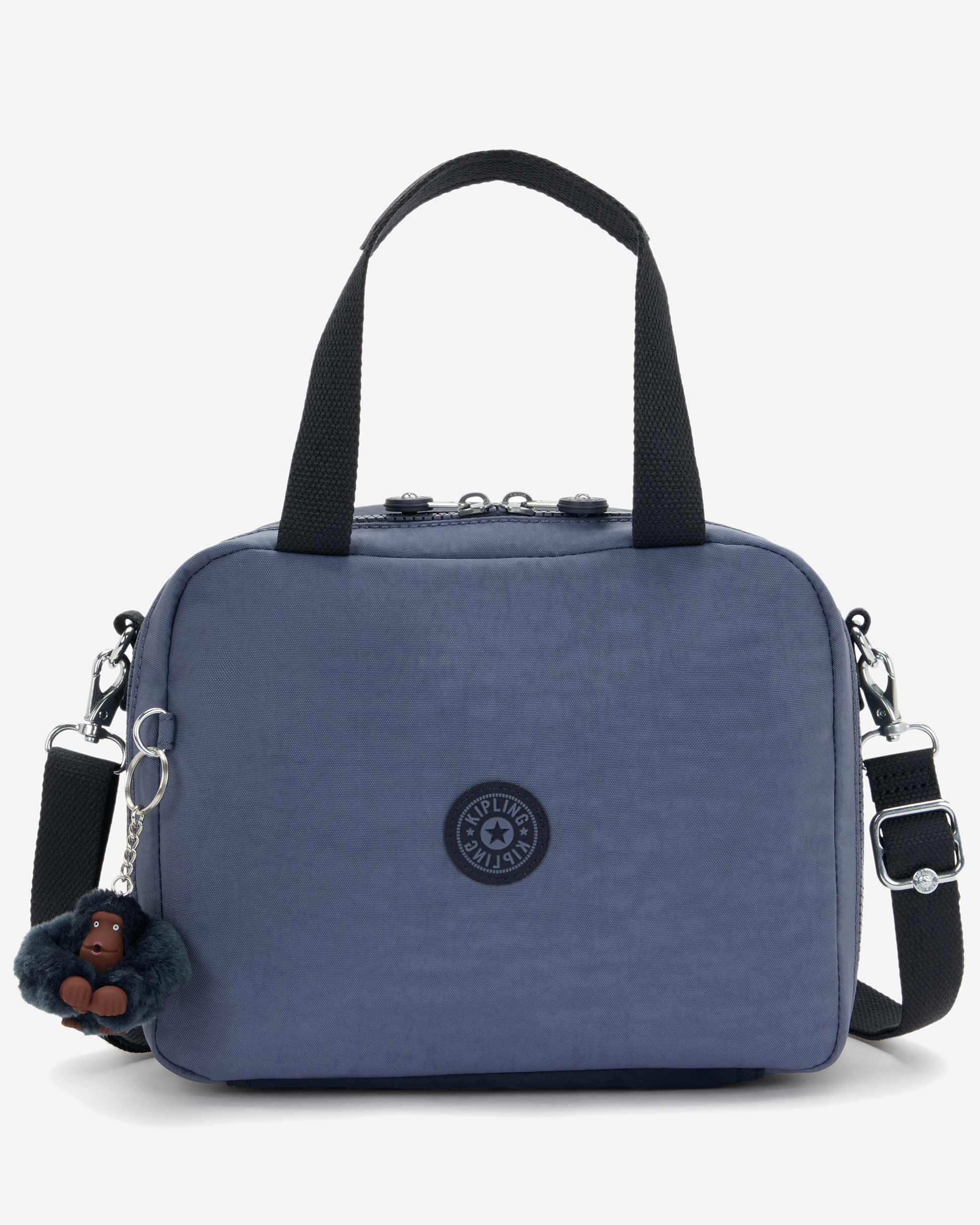 Kipling  Miyo Game Grey Large LunchBag with Trolley Sleeve 15381-7FK
