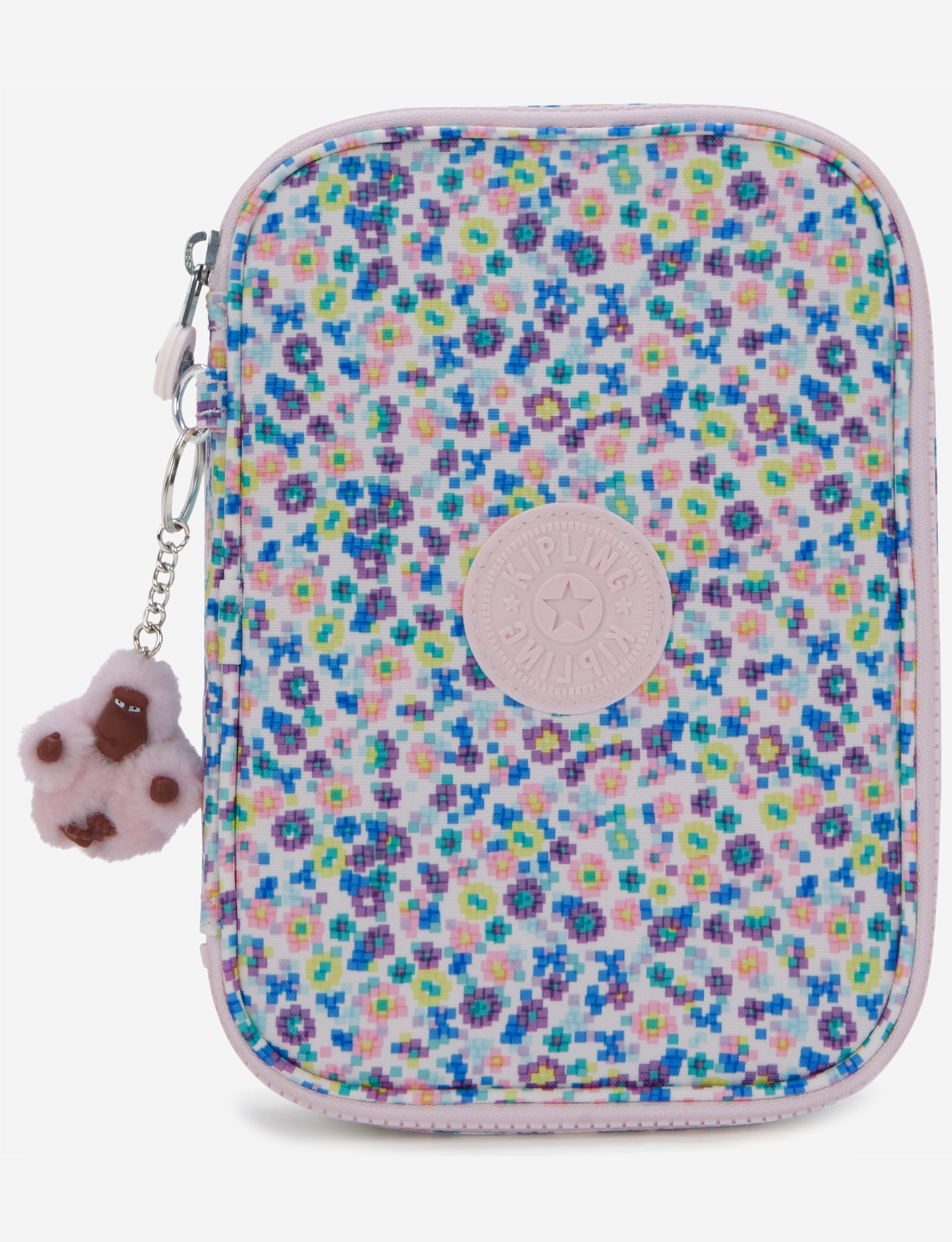حقيبة أقلام كبيرة من KIPLING طراز 100 Pens Digi Flower Prt I6002-7ER