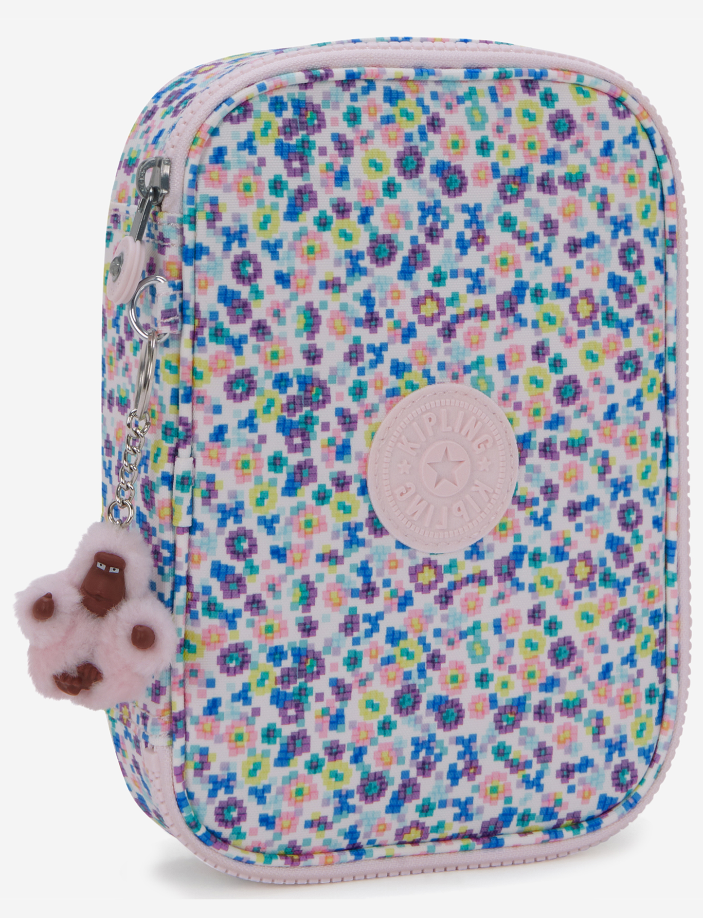 حقيبة أقلام كبيرة من KIPLING طراز 100 Pens Digi Flower Prt I6002-7ER