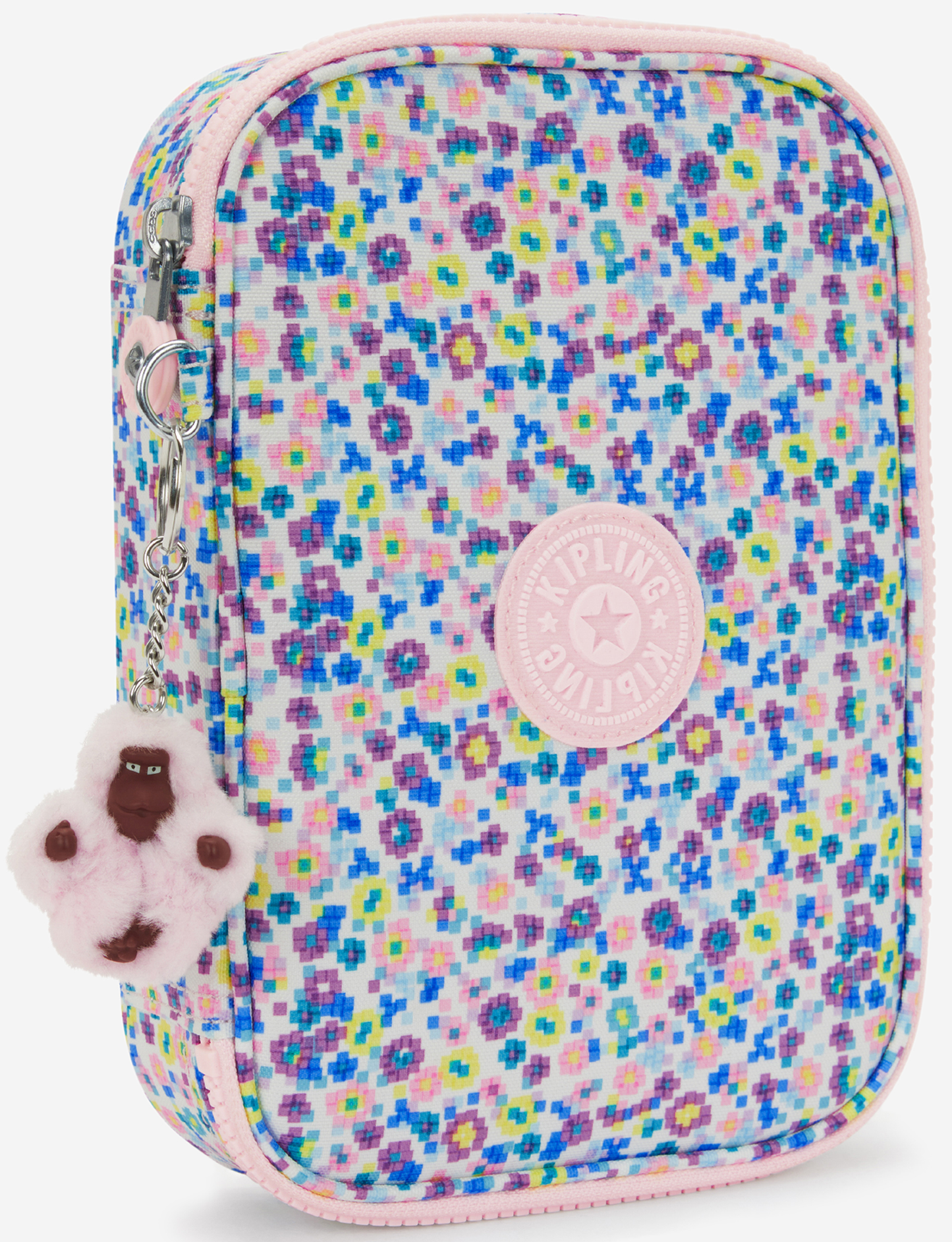 حقيبة أقلام كبيرة من KIPLING طراز 100 Pens Digi Flower Prt I6002-7ER