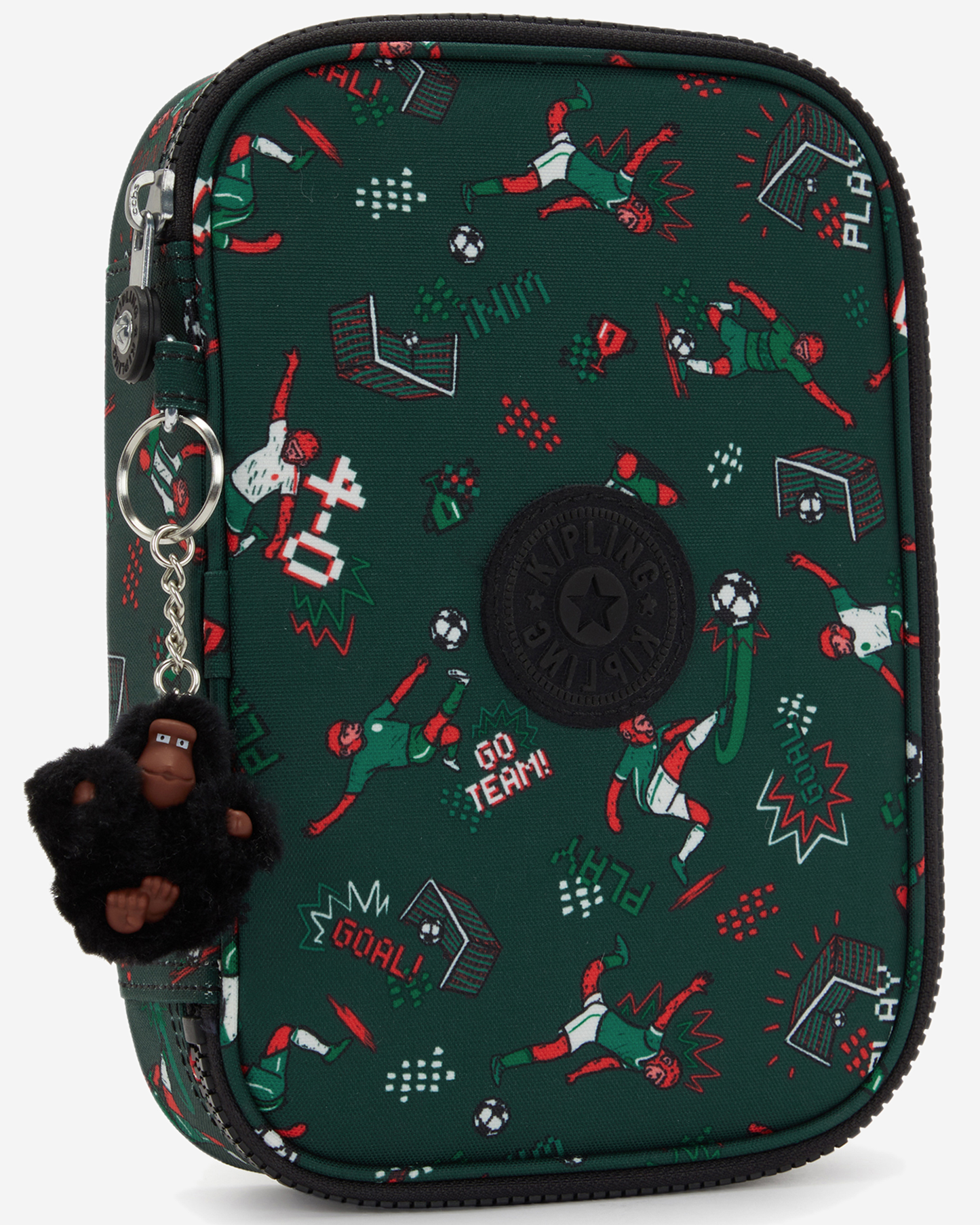 Kipling  100 Pens Soccer Prt Large Pencase I6002-2KT