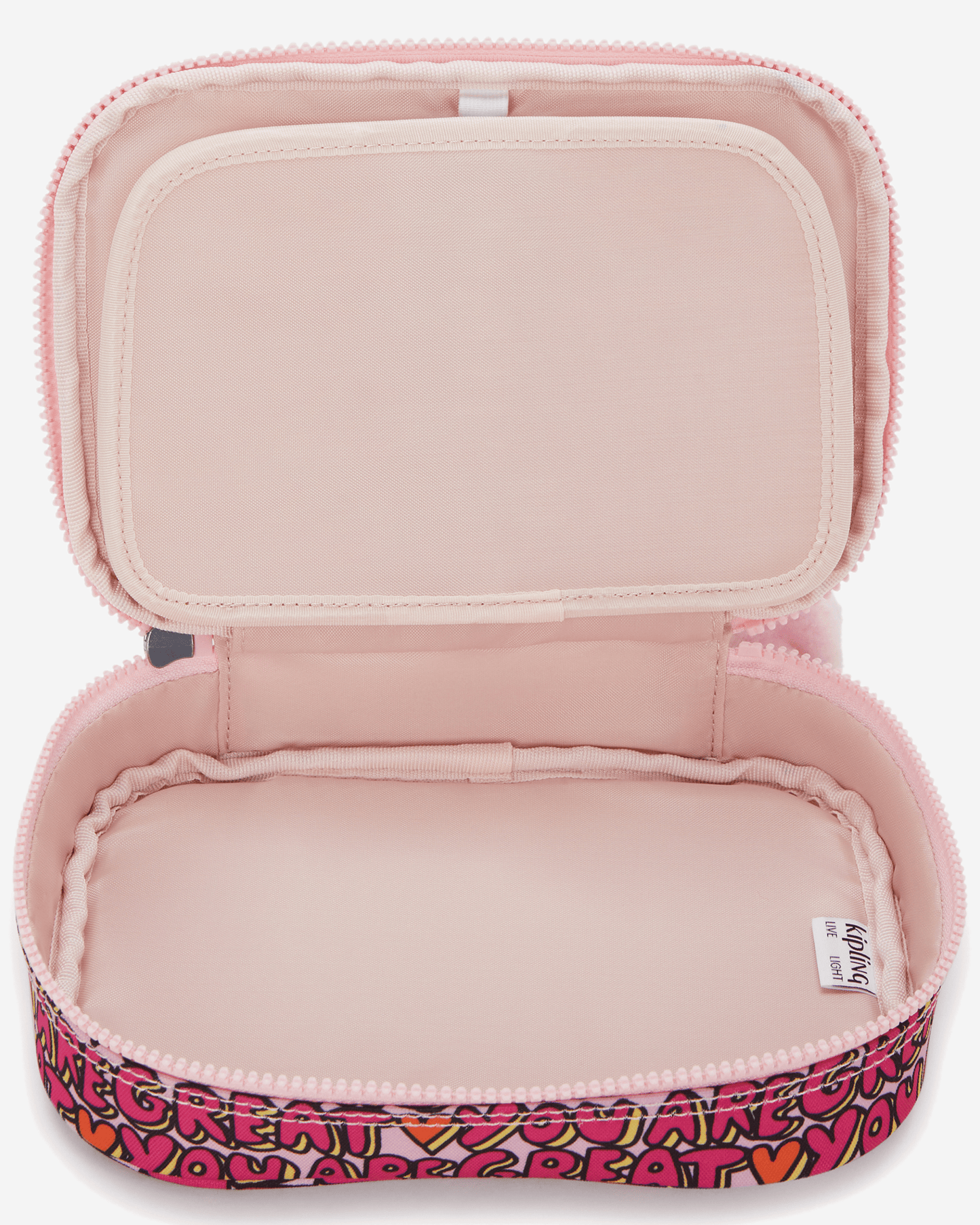 Kipling  100 Pens U R Great Prt Large Pencase I6002-6KZ