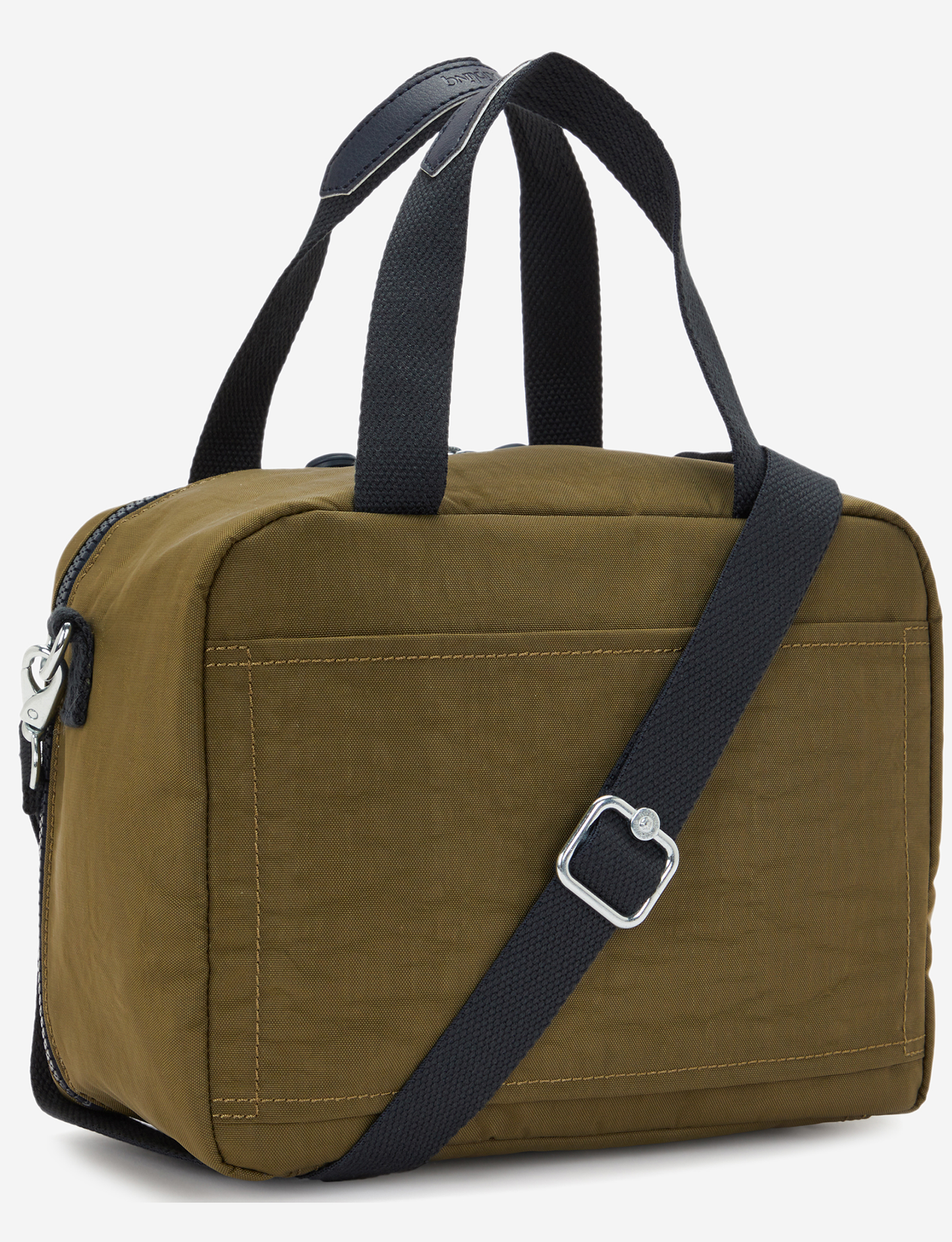 Kipling Miyo Treasure Green حقيبة غداء كبيرة (مع جيب ترولي) 15381-1Hw