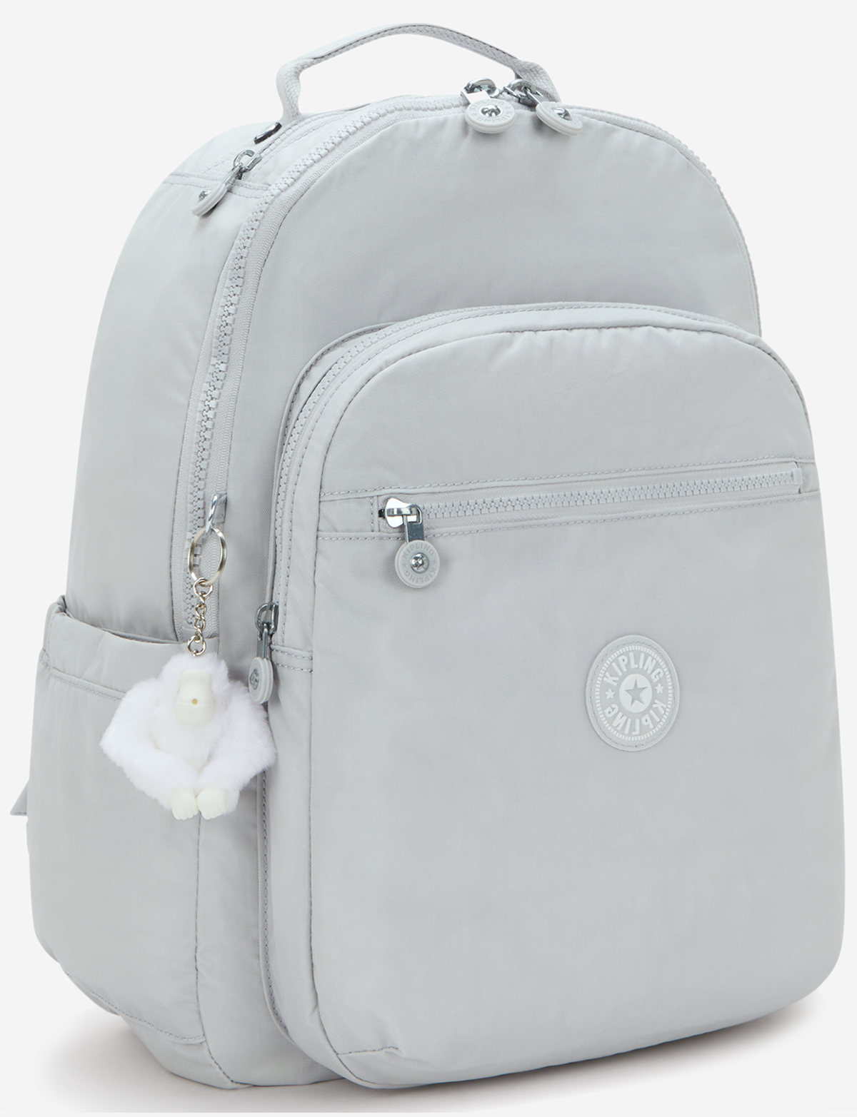 حقيبة ظهر كبيرة KIPLING Seoul Easy باللون الرمادي I5210-9RW