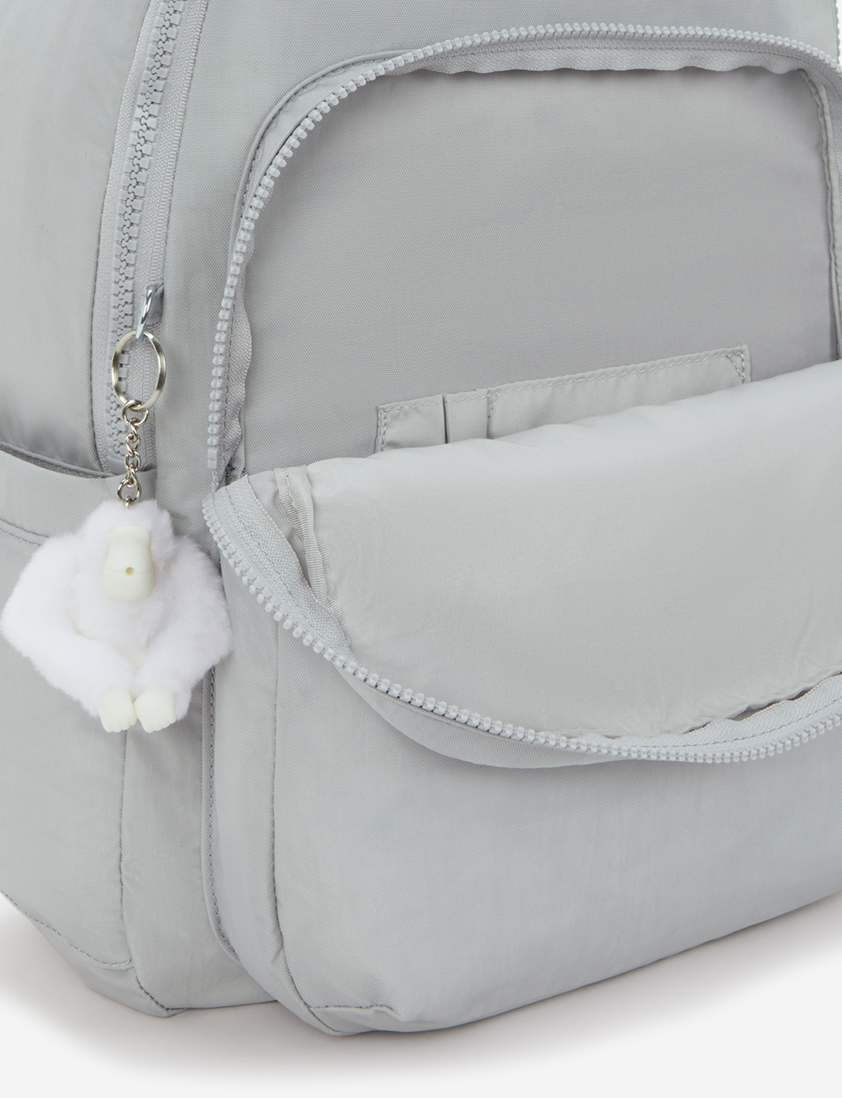 حقيبة ظهر كبيرة KIPLING Seoul Easy باللون الرمادي I5210-9RW
