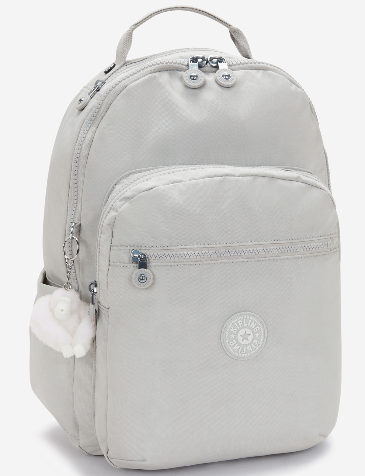 حقيبة ظهر كبيرة KIPLING Seoul Easy باللون الرمادي I5210-9RW