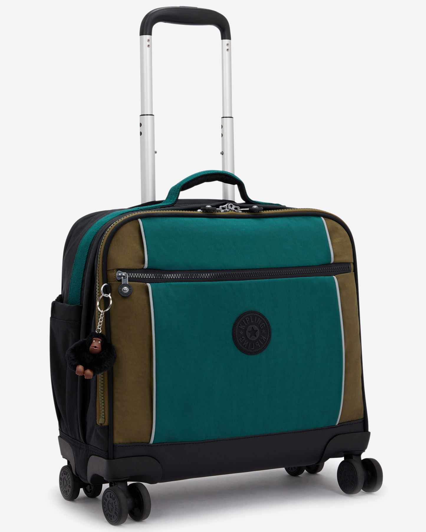 Kipling  New Storia Black Khaki Bl Large Wheeled Bag I4050-5FY