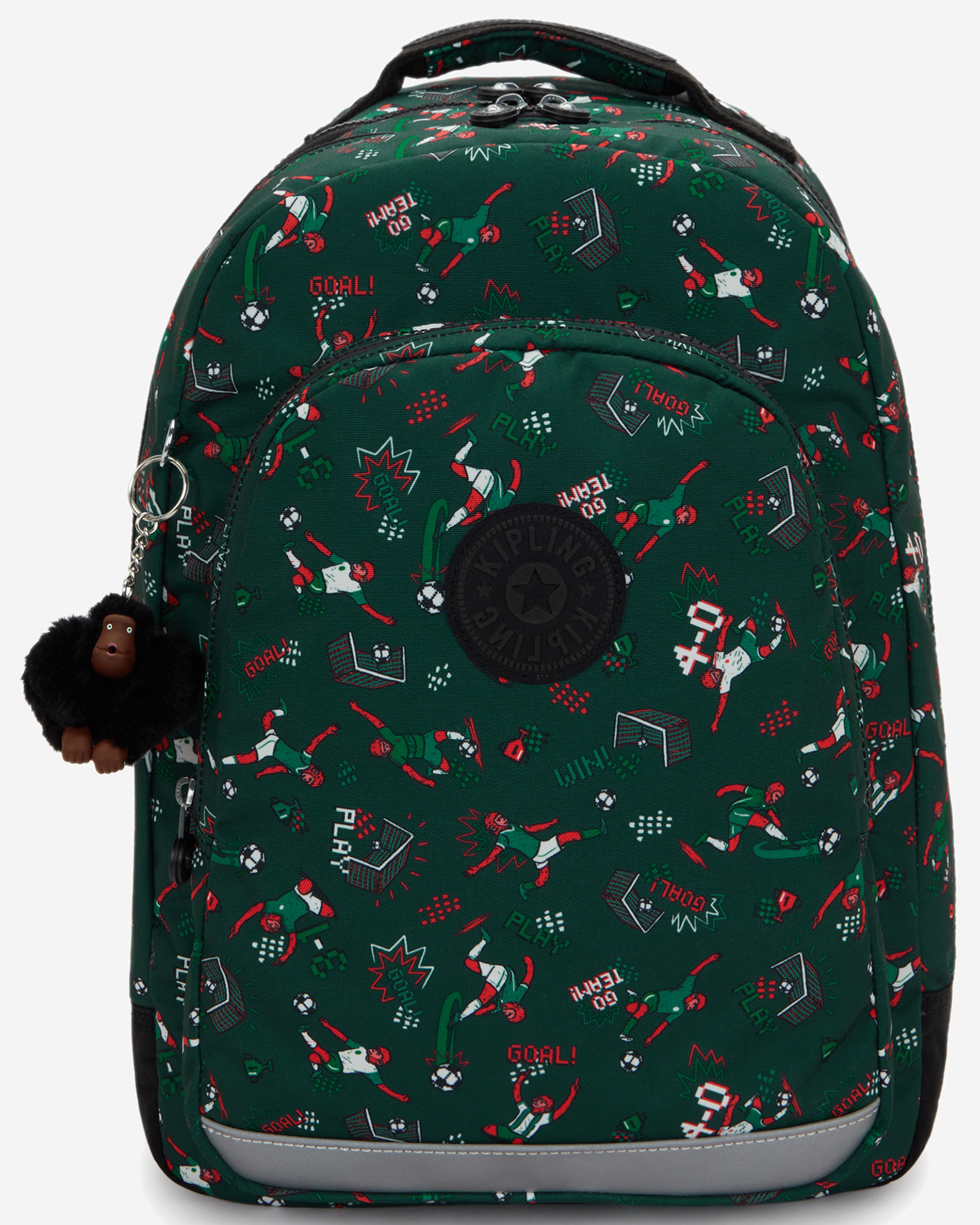 Kipling  Class Room Soccer Prt Large Backpack with Laptop Compartment I7090-2KT