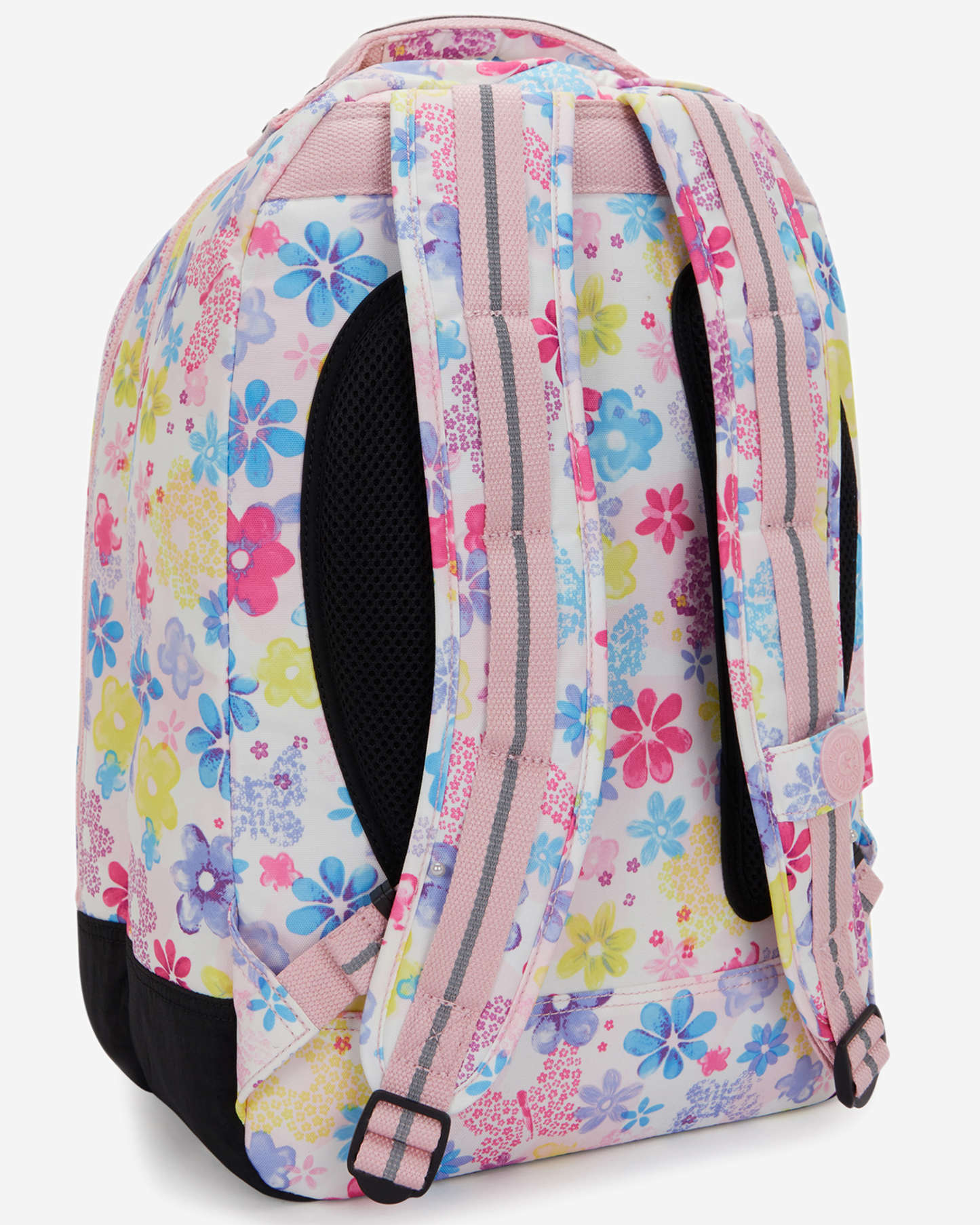 Kipling  Class Room Flower Stamp Large Backpack with Laptop Compartment I7090-8EM