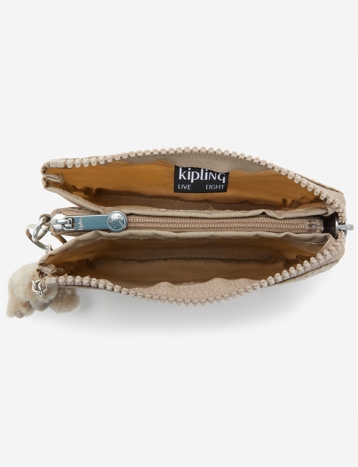 KIPLING Creativity S حقيبة صغيرة بلون رمادي داكن ناعم 01864-4PW