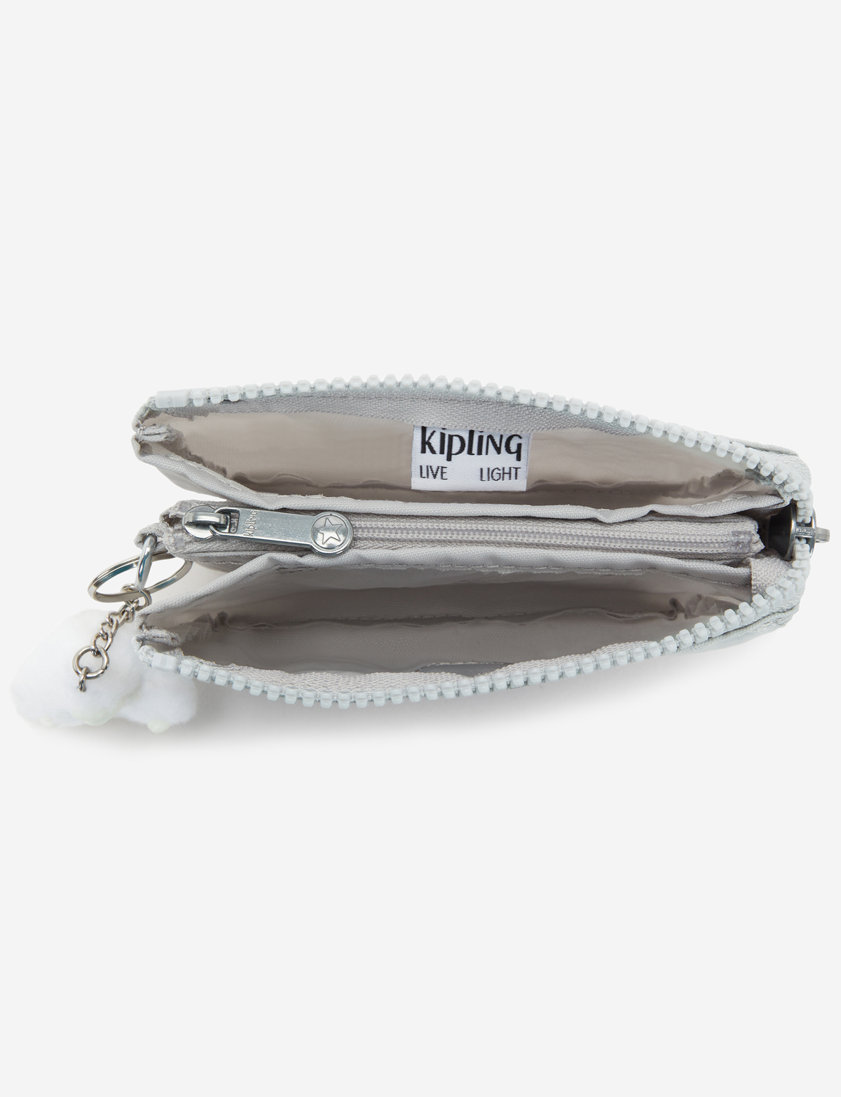حقيبة KIPLING Creativity S رمادية فاتحة صغيرة 01864-9RW