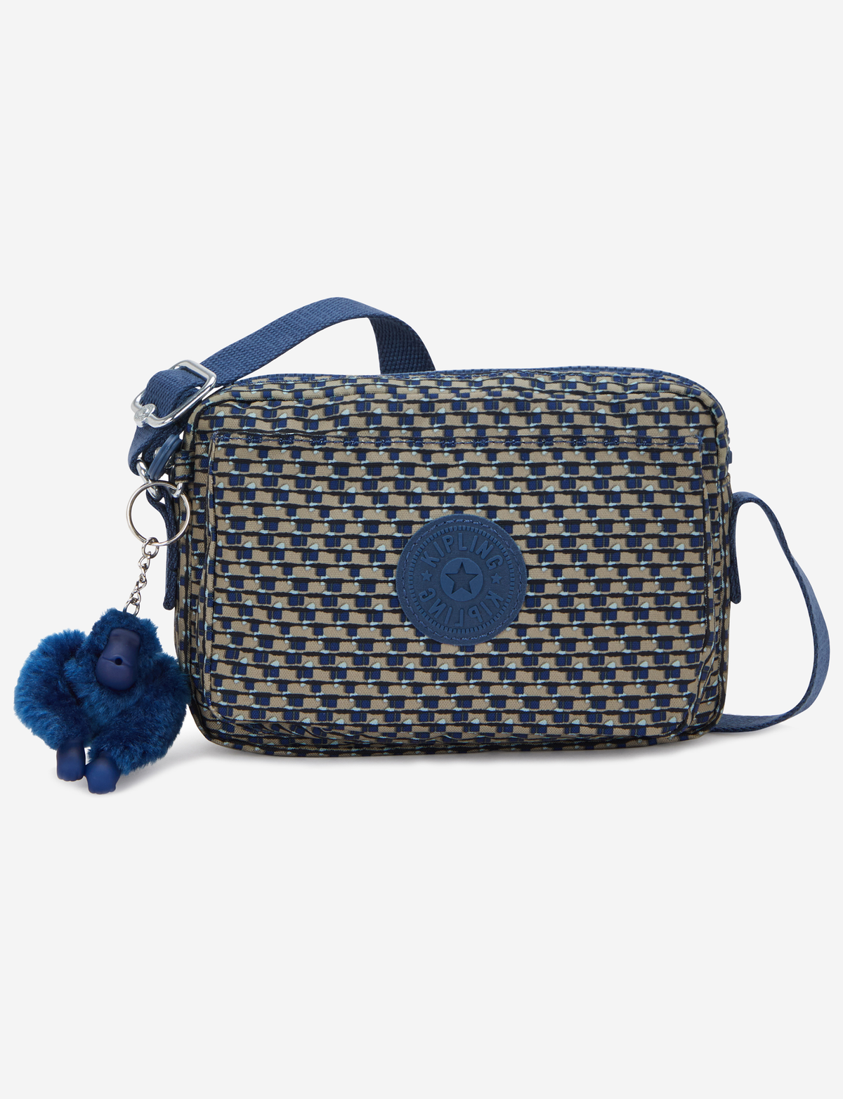 KIPLING حقيبة أبانو كروس بودي صغيرة باللون الأزرق من واير I3942-9PC