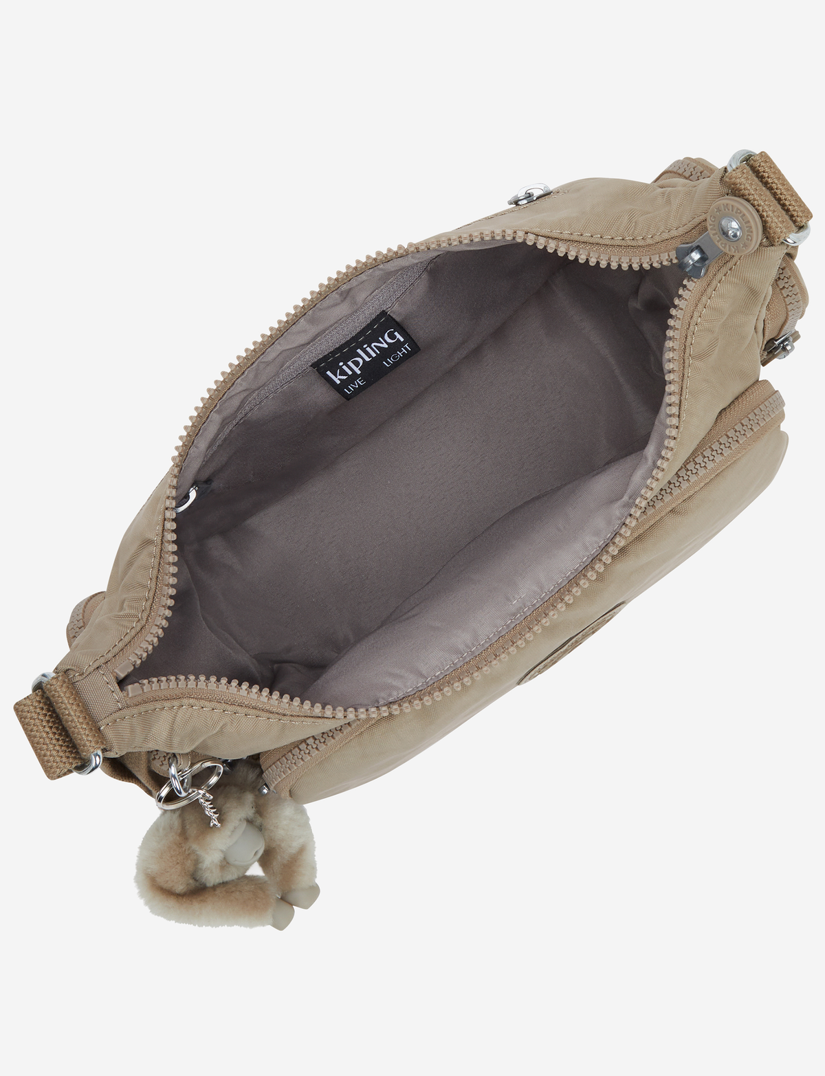 KIPLING Gabbette S Soft Taupe حقيبة كروس صغيرة I8115-4PW