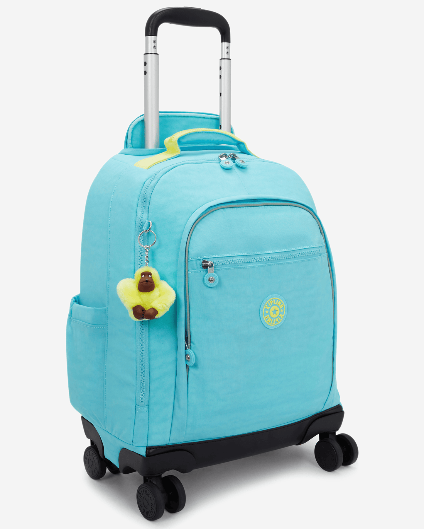 Kipling  New Zea Splash Blue Large Wheeled Backpack with Laptop Compartment I5246-3KR